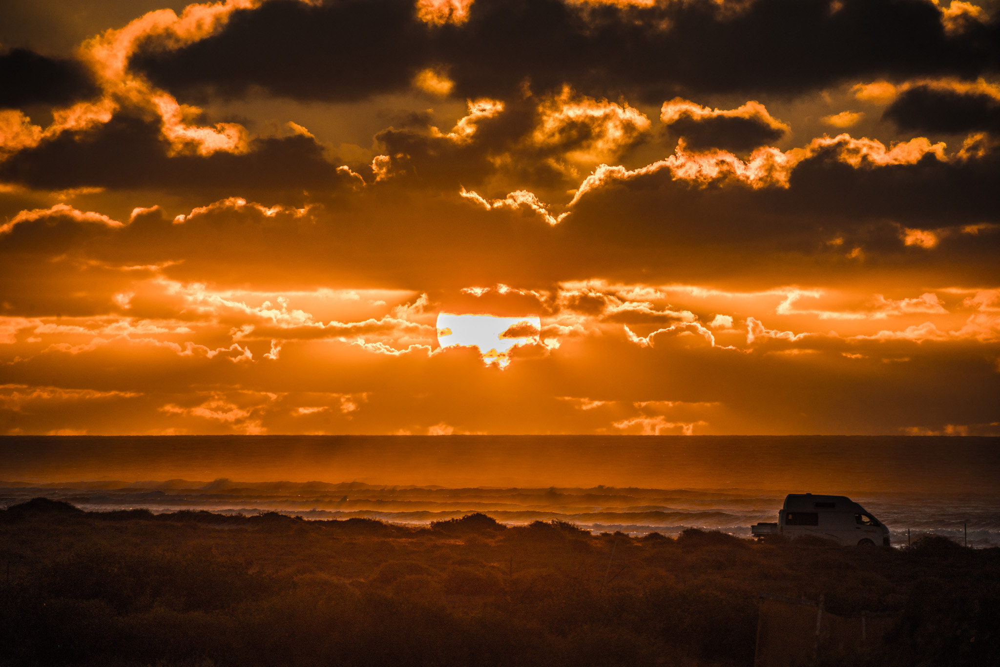 Sigma 80-400mm F4.5-5.6 EX OS sample photo. Sunset western australia photography