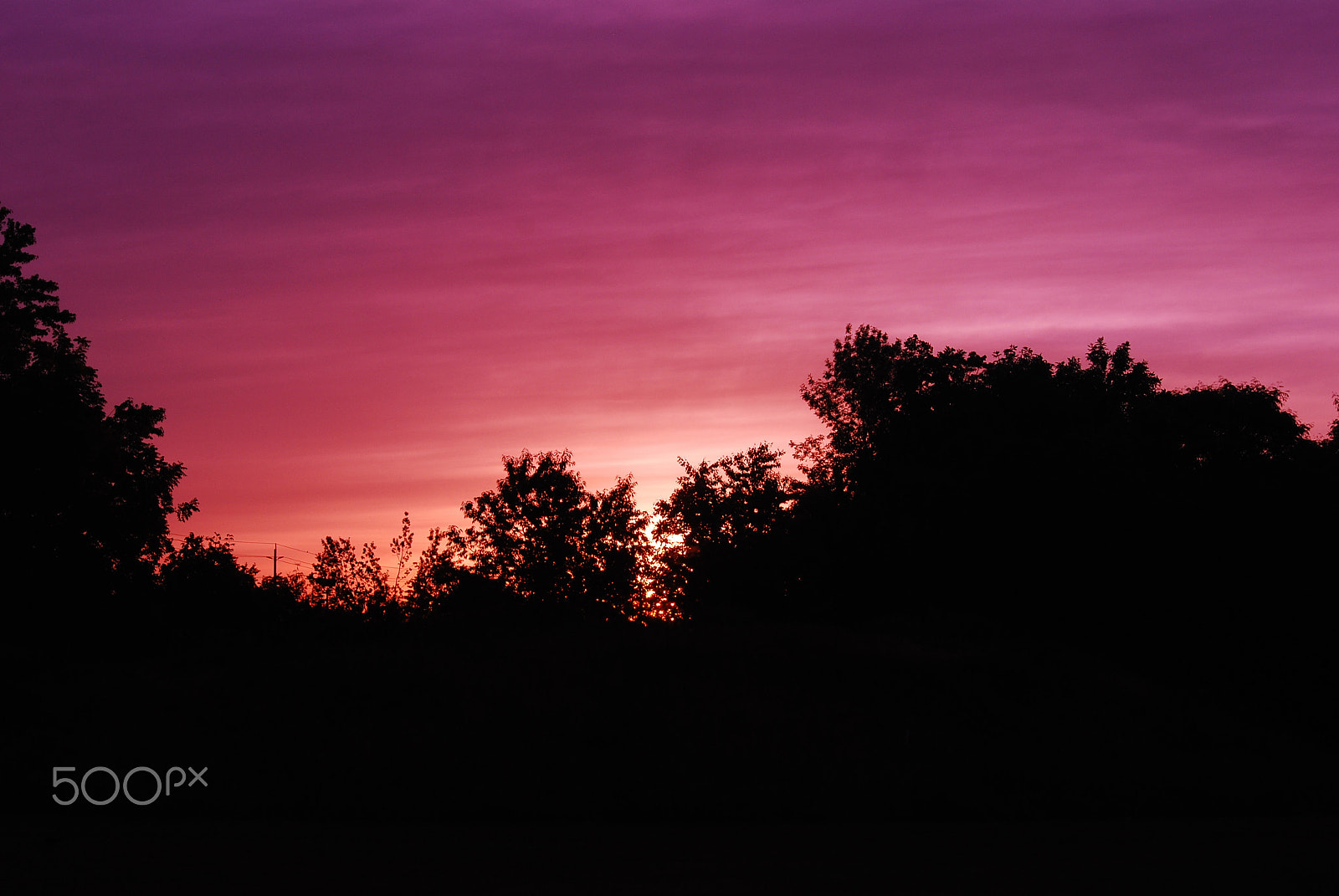 Nikon D60 sample photo. Alliston sunrise 6! photography