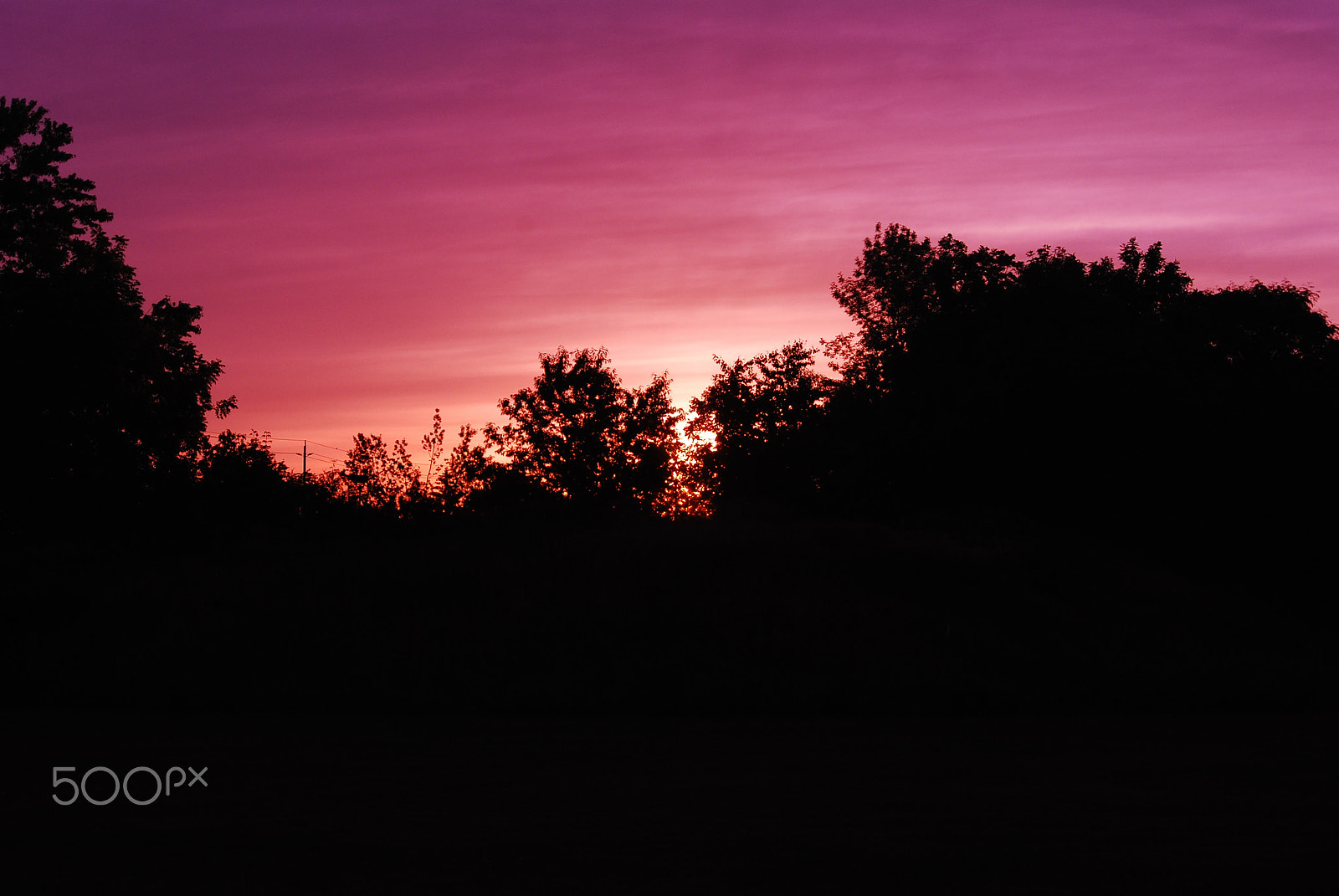 Nikon D60 sample photo. Alliston sunrise 7! photography