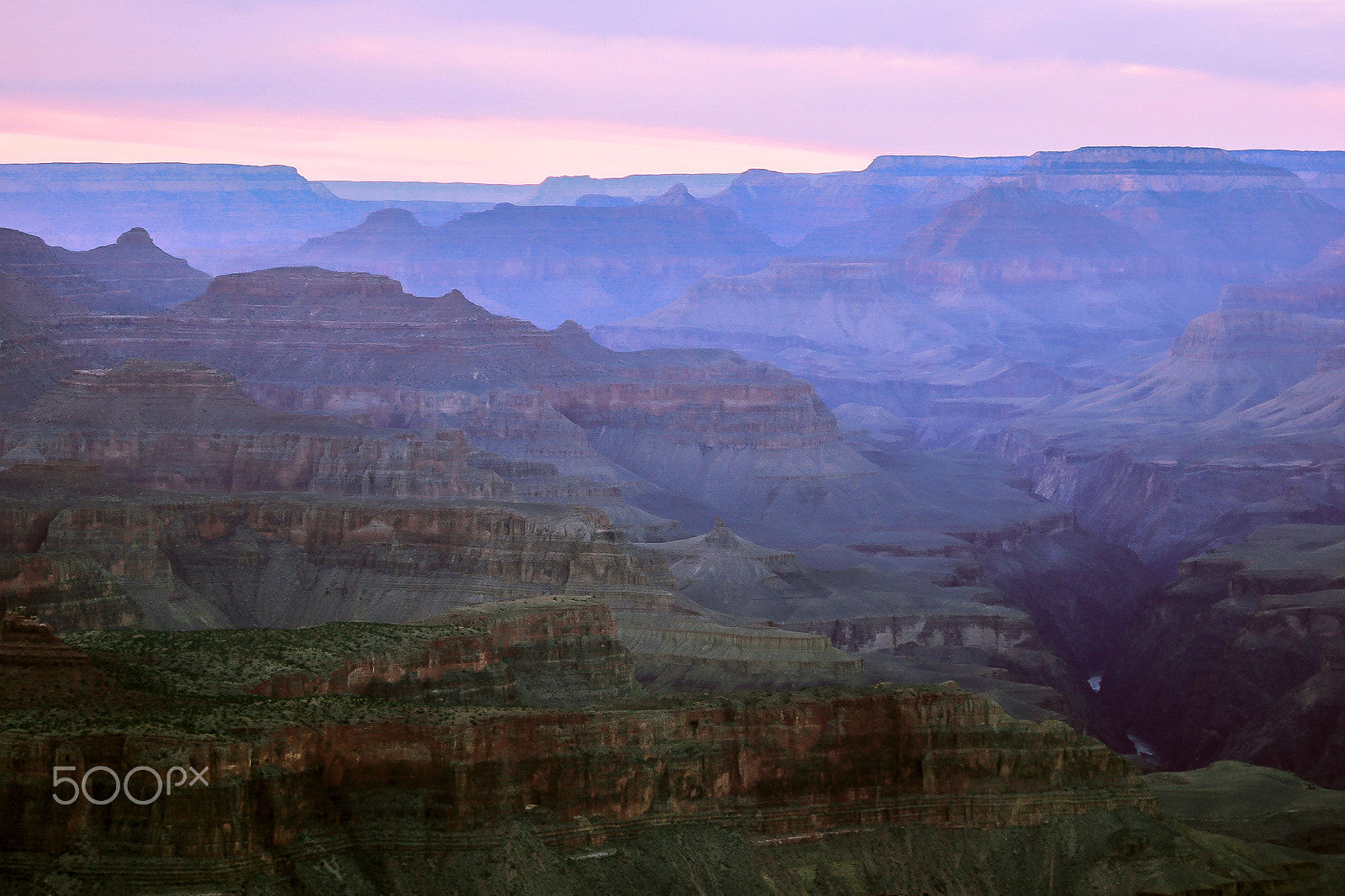 Canon EOS 30D + Canon EF 24-105mm F4L IS USM sample photo. Grand canyon sunset photography