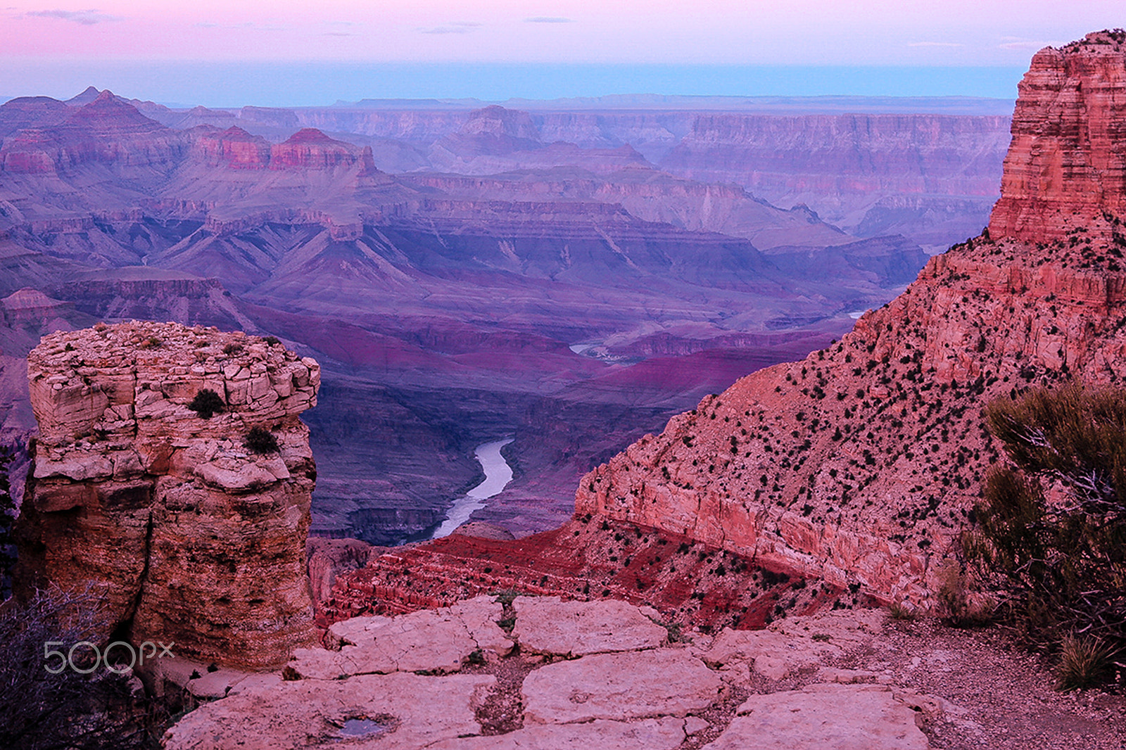 Canon EOS 30D + Canon EF 24-105mm F4L IS USM sample photo. Grand canyon sunset 2 photography