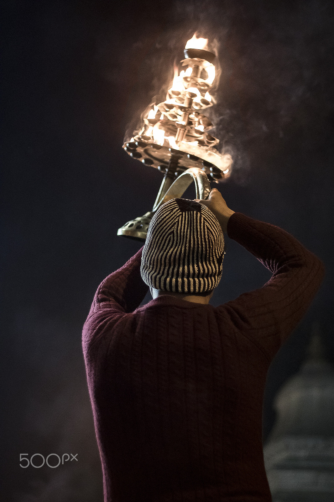 Canon EOS 760D (EOS Rebel T6s / EOS 8000D) + Canon EF 50mm F1.8 II sample photo. Evening aarati at pashupatinath! photography