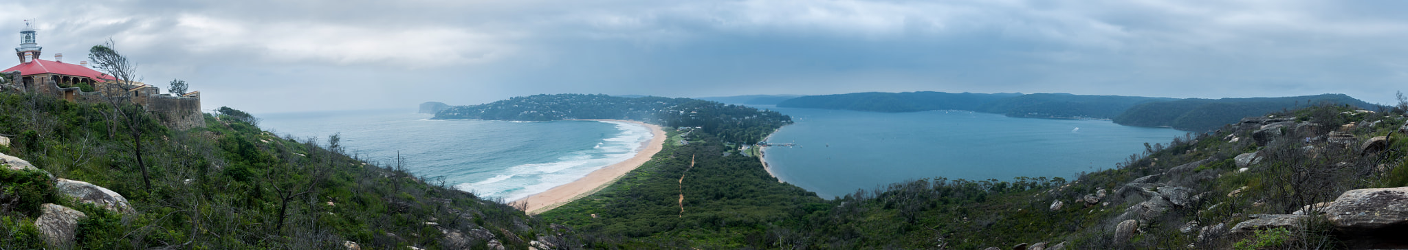 Canon EOS 750D (EOS Rebel T6i / EOS Kiss X8i) + Canon EF 17-40mm F4L USM sample photo. Barrenjoey headland photography