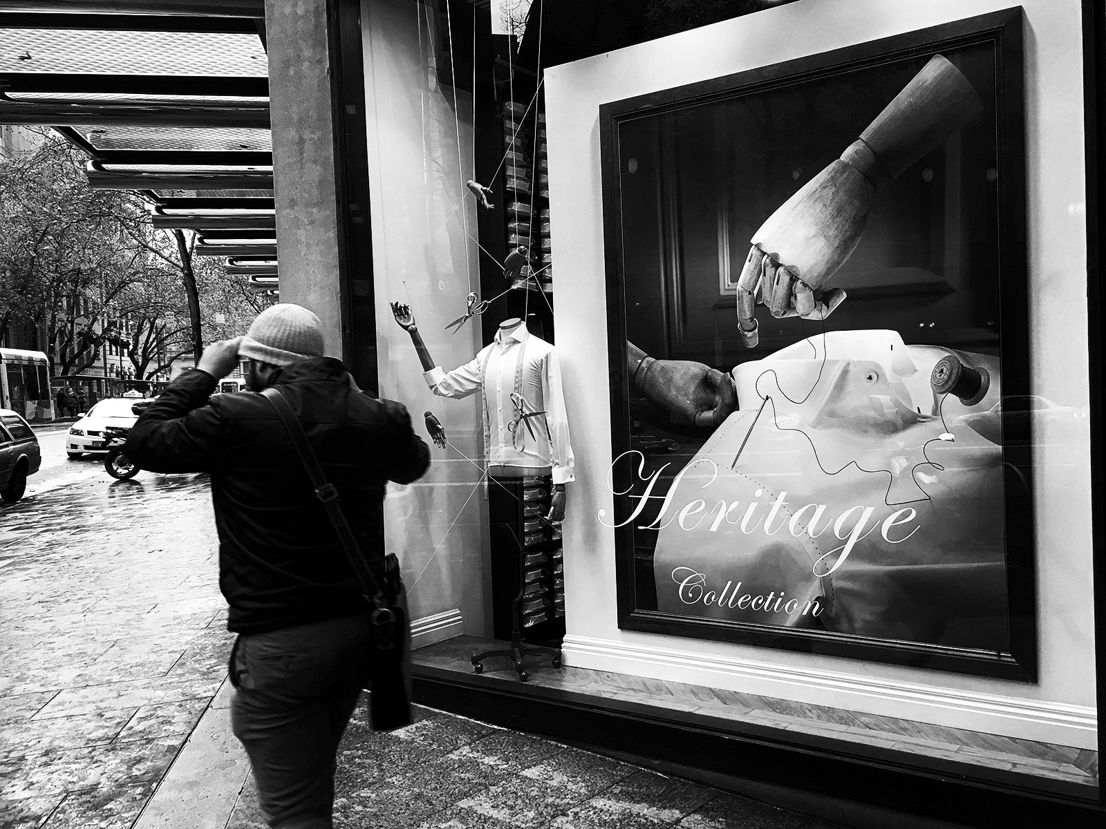 Apple iPhone8,1 sample photo. Shop window photography