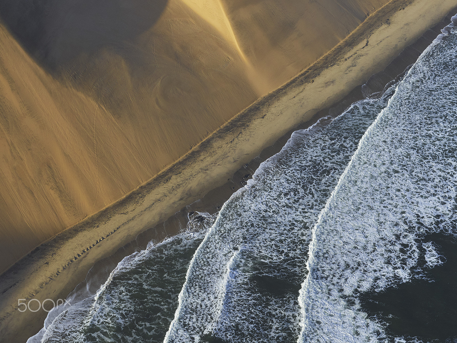 Schneider LS 40-80mm f/4.0-5.6 sample photo. Namib desert & antlantic ocean photography