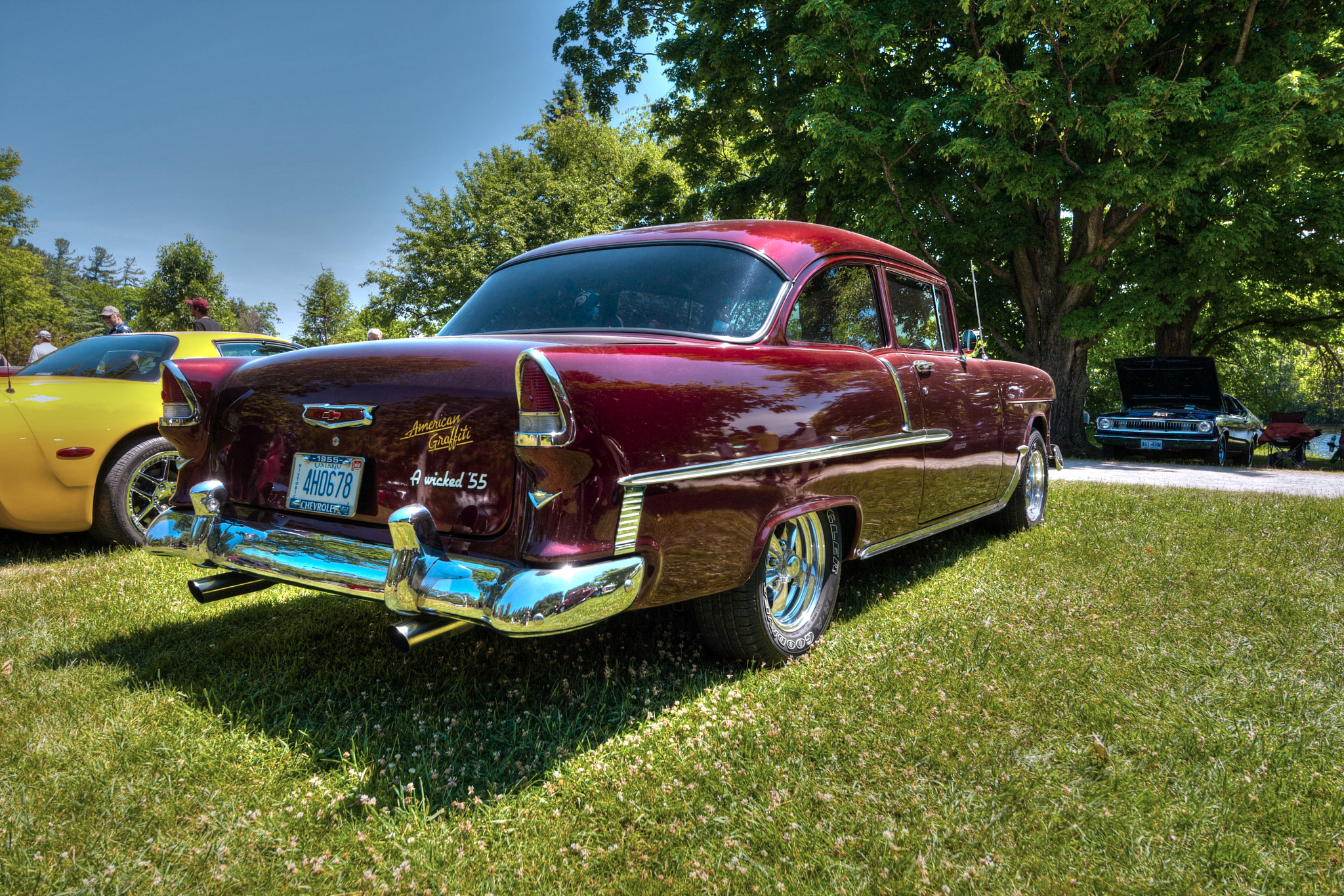 Canon EOS-1D Mark III + Tokina AT-X 11-20mm F2.8 PRO DX sample photo. "55" chevy photography