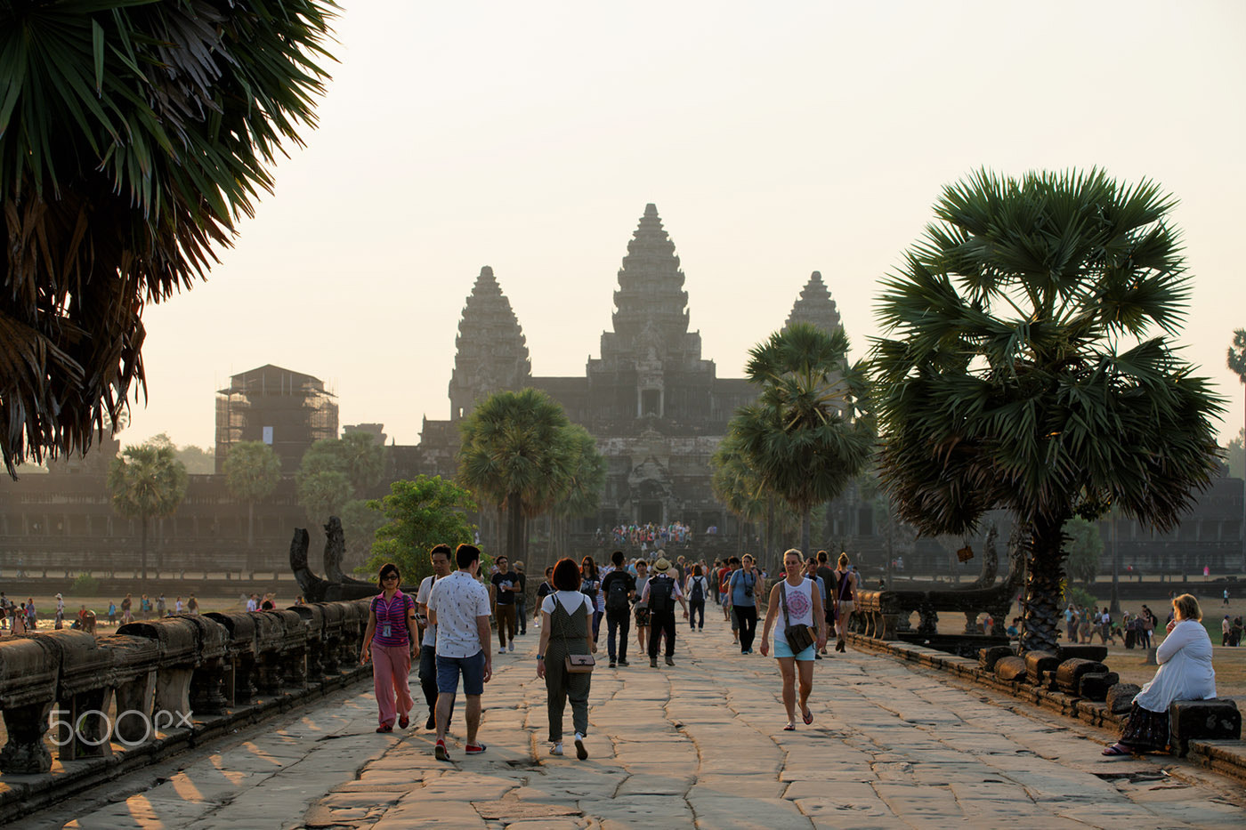 Sony a7R II + Minolta/Sony AF 70-200mm F2.8 G sample photo. Angkor wat photography