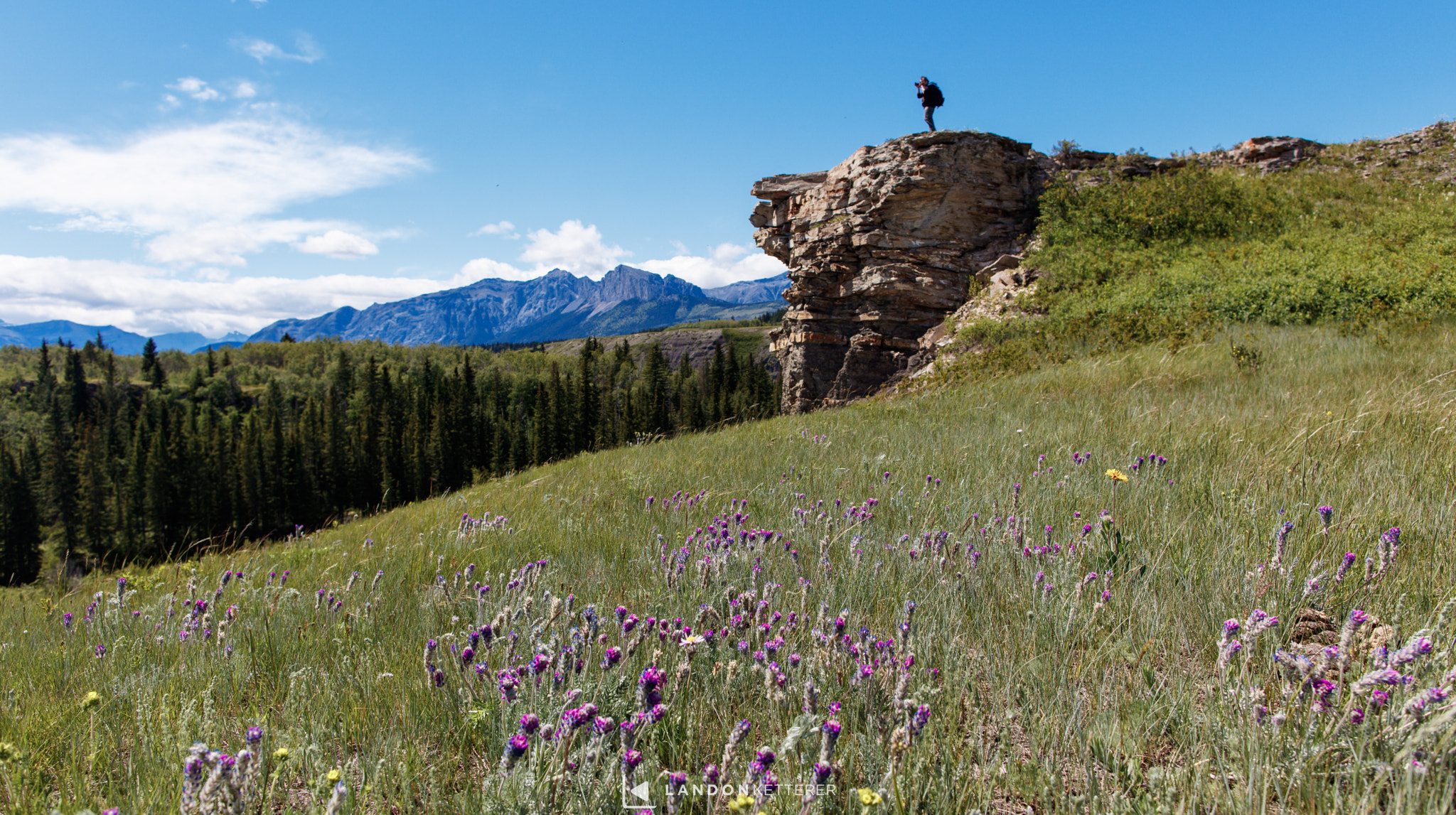 Canon EF 24mm F1.4L II USM sample photo. Entrance to the rockies photography
