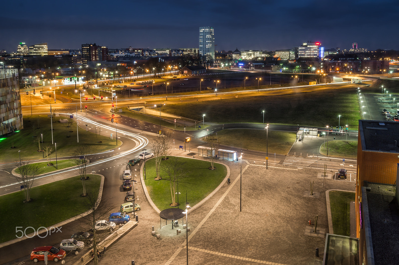 Sony SLT-A65 (SLT-A65V) sample photo. View from jbz hospital 's-hertogenbosch photography