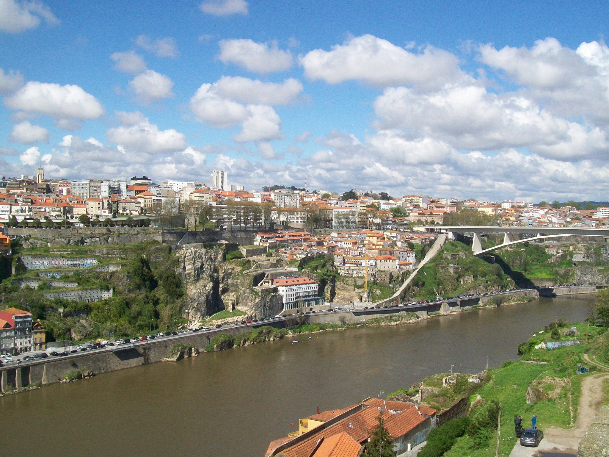 Kodak EasyShare C913 sample photo. Cidade do porto e rio douro visto de vila nova de gaia photography