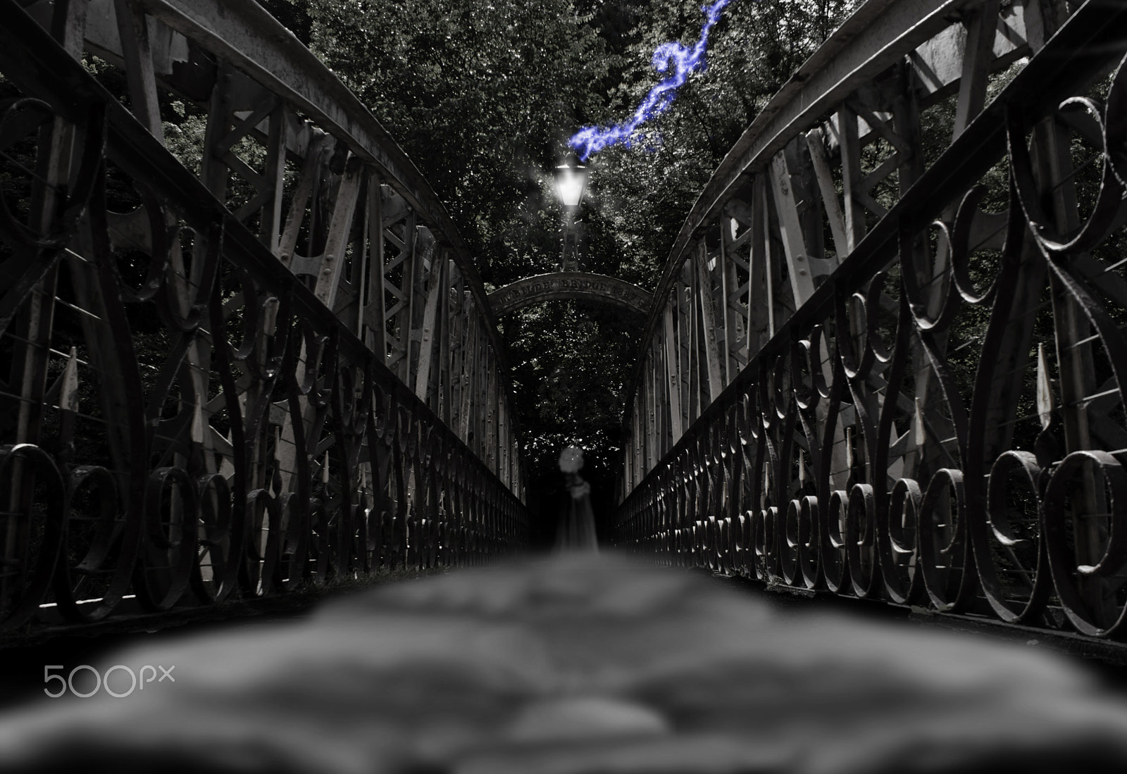 Sony Alpha DSLR-A390 sample photo. Haunted bridge - 1887 photography