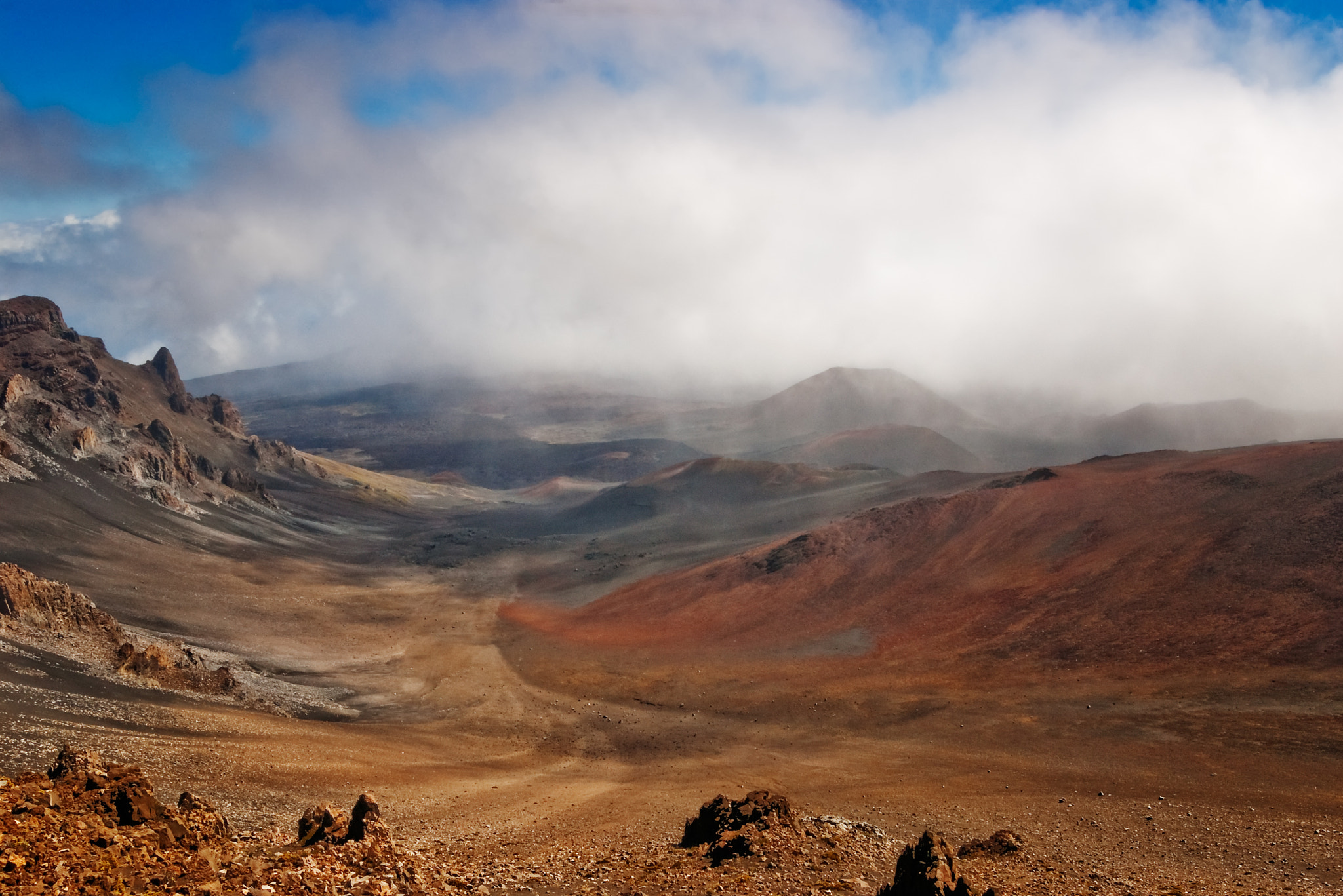 Pentax *ist D sample photo. Sliding sands trail photography