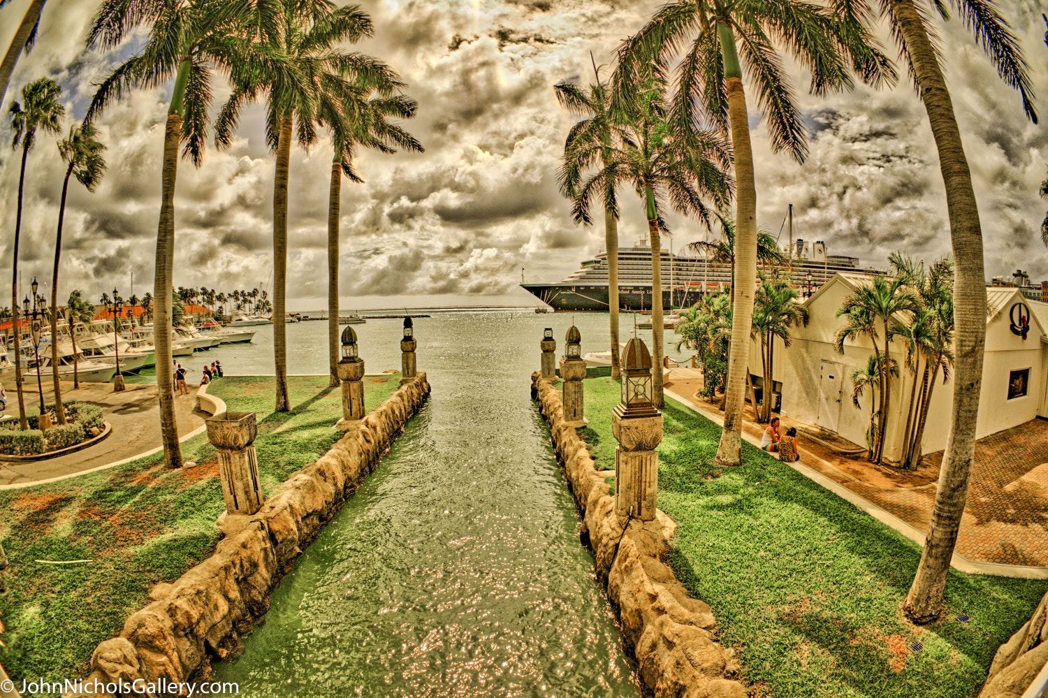 Sony a7R + FE 16mm F3.5 Fisheye sample photo. Panama canal cruise nov dec photography