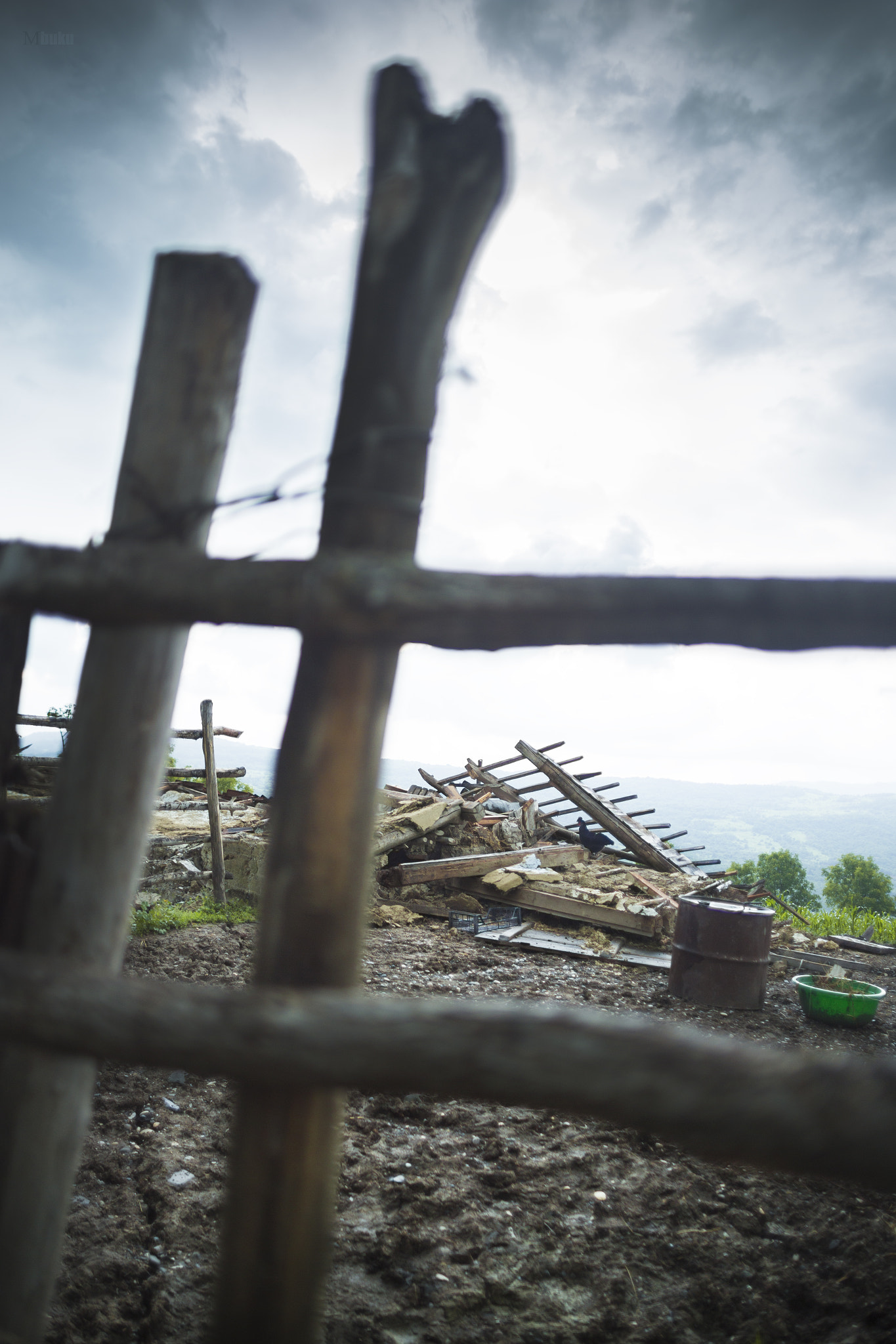 Sigma 24mm f/1.8 DG Macro EX sample photo. Последствия оползней photography