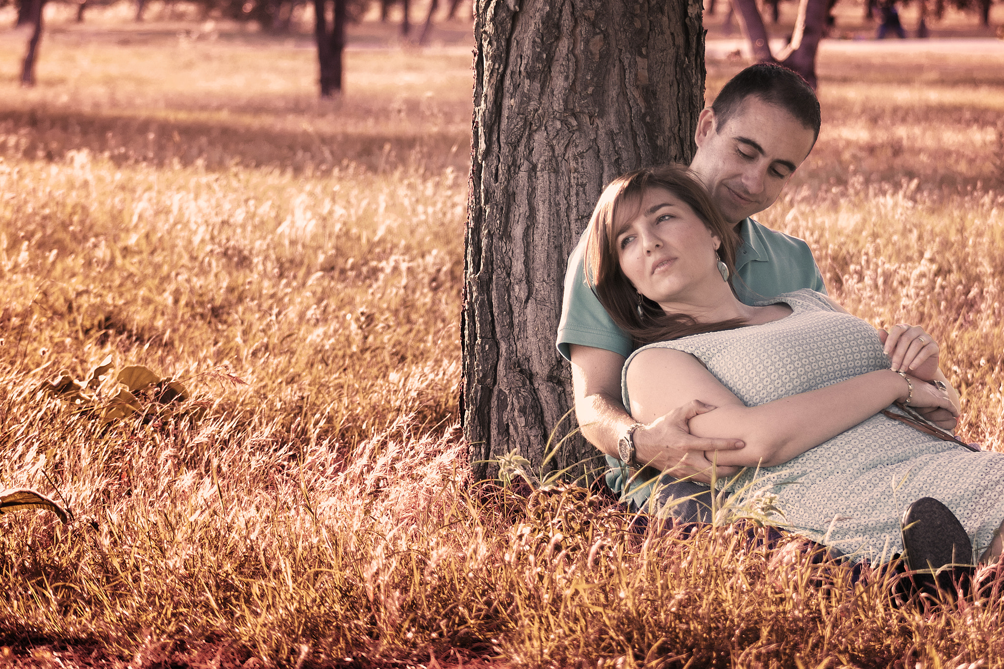 EF75-300mm f/4-5.6 sample photo. Before the wedding photography
