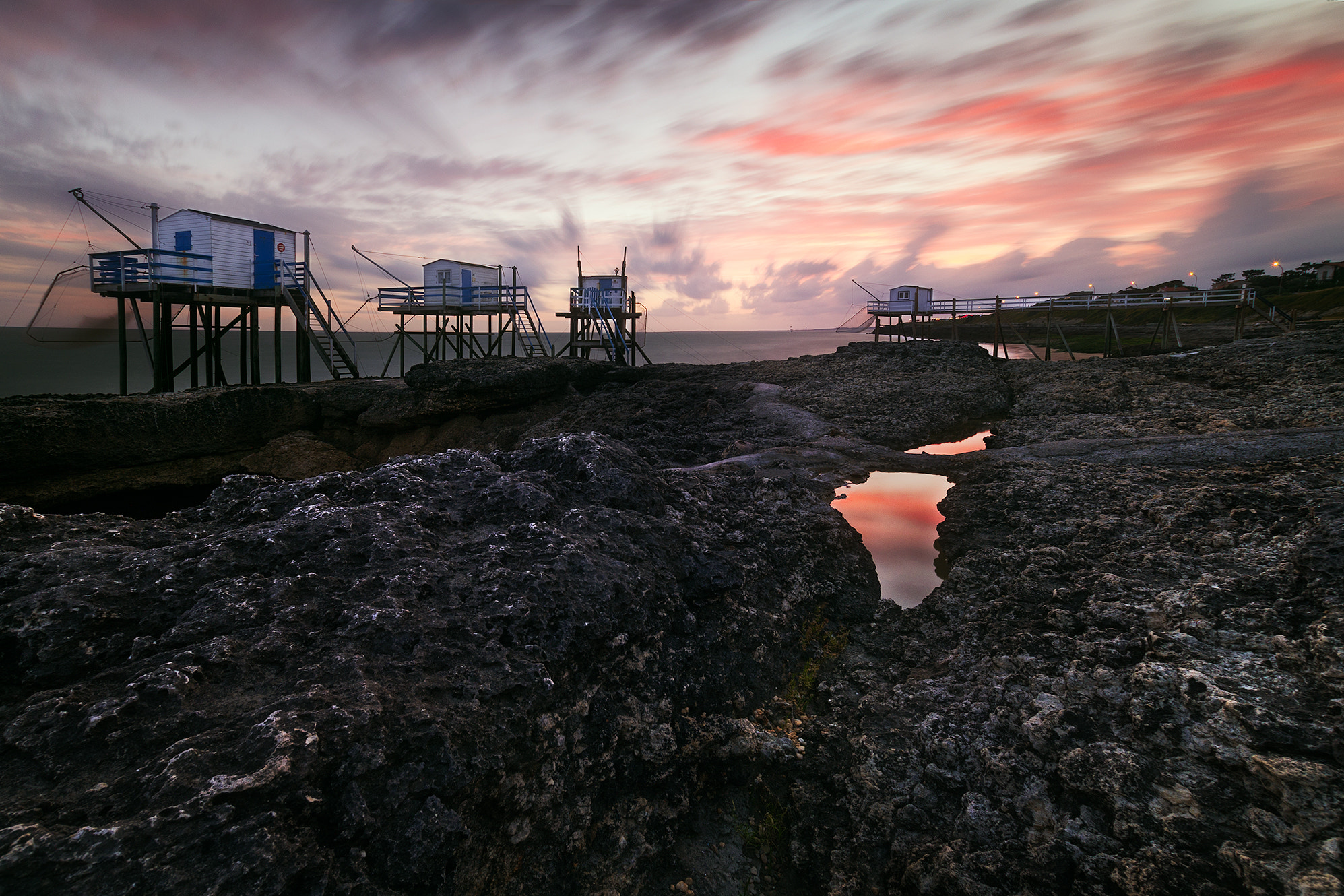 Sigma 10-20mm F3.5 EX DC HSM sample photo. Carrelets st palais sur mer photography