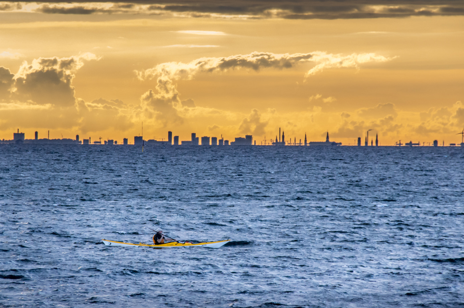 Pentax K-r + Sigma 18-200mm F3.5-6.3 II DC OS HSM sample photo. Copenhagen skyline photography