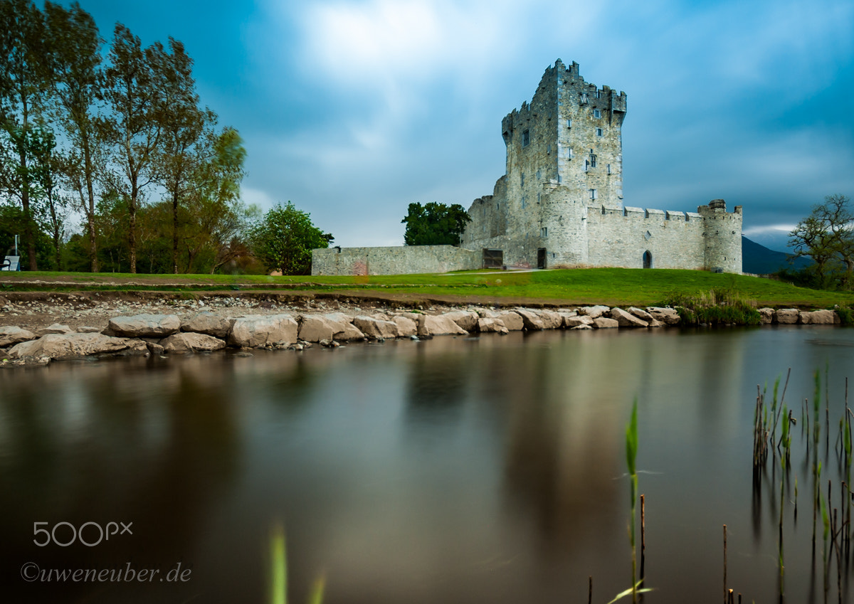 Pentax K10D + Sigma 10-20mm F3.5 EX DC HSM sample photo. Ross castle in killarney photography