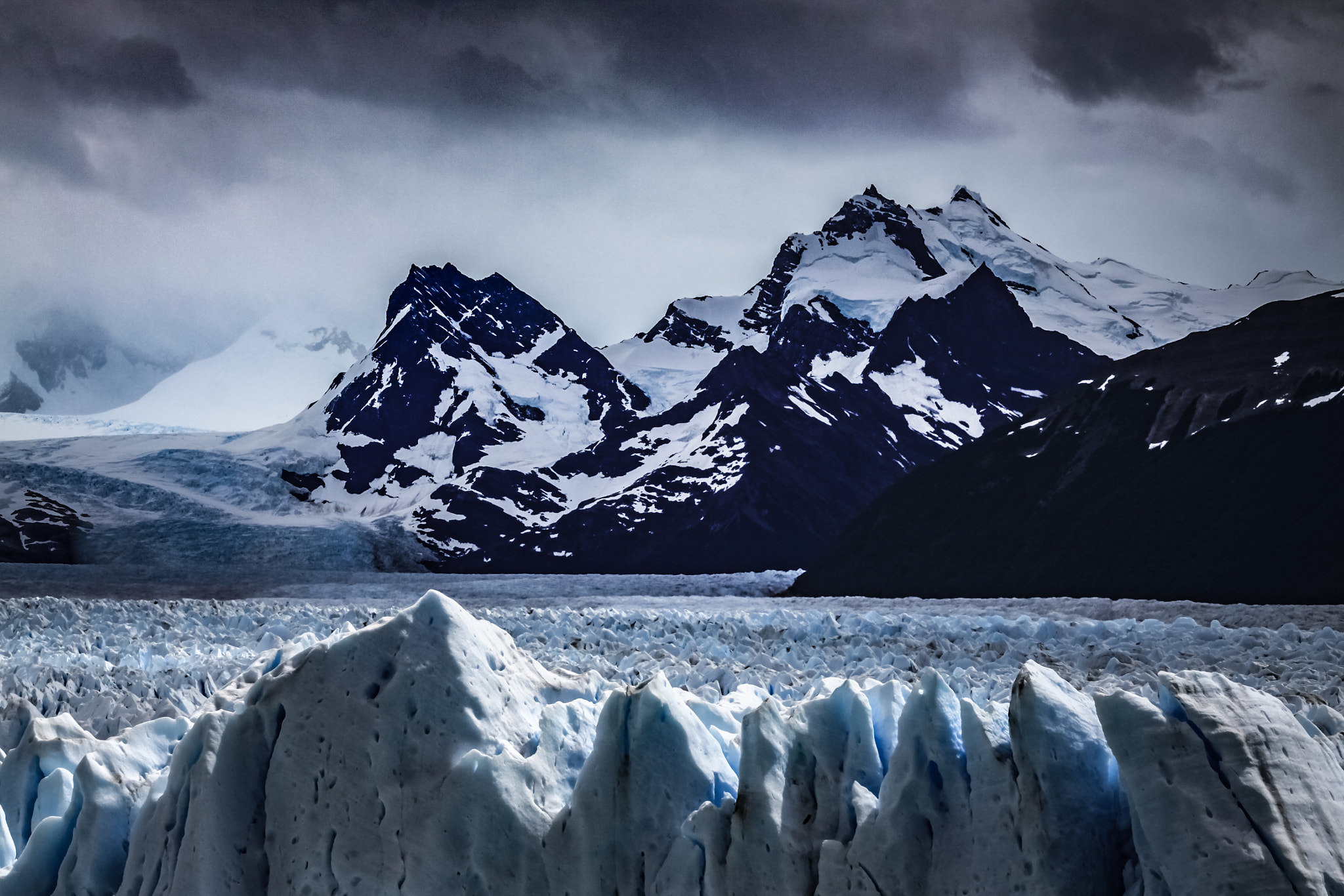 Sigma 70-200mm F2.8 EX DG OS HSM sample photo. Perito moreno andes photography