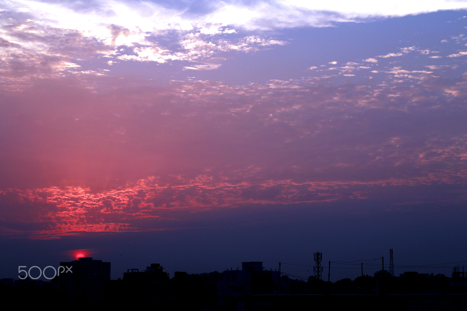 Canon EOS 7D Mark II + Canon EF 50mm F1.8 II sample photo. Awesome sunset view from window balcony..... photography
