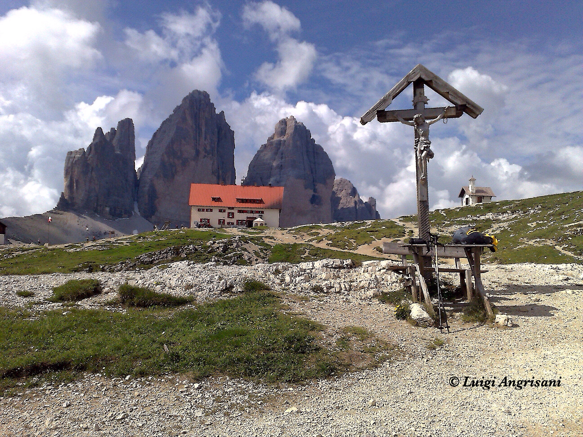 Nokia N95 sample photo. Rifugio locatelli photography