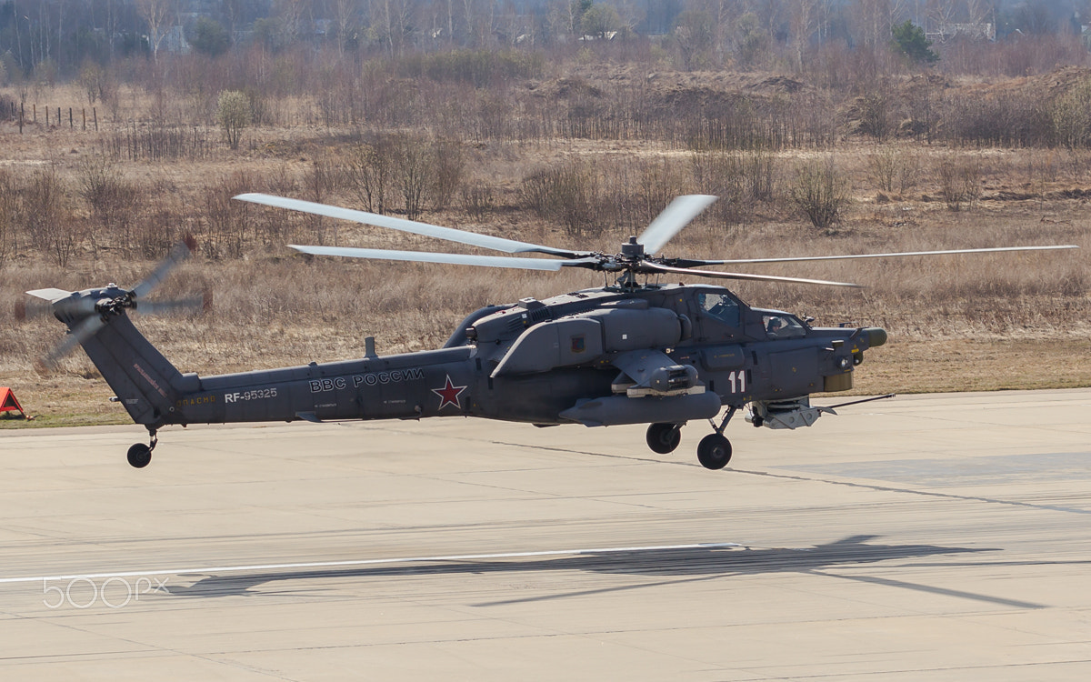 Canon EF 70-300mm F4-5.6L IS USM sample photo. Ми-28Н. Ночной охотник. photography