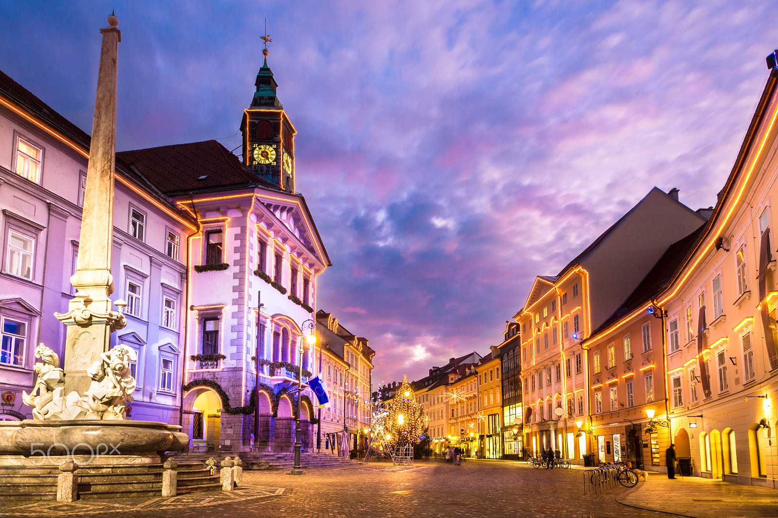 Sigma 8-16mm F4.5-5.6 DC HSM sample photo. Ljubljana's city center, slovenia, europe. photography