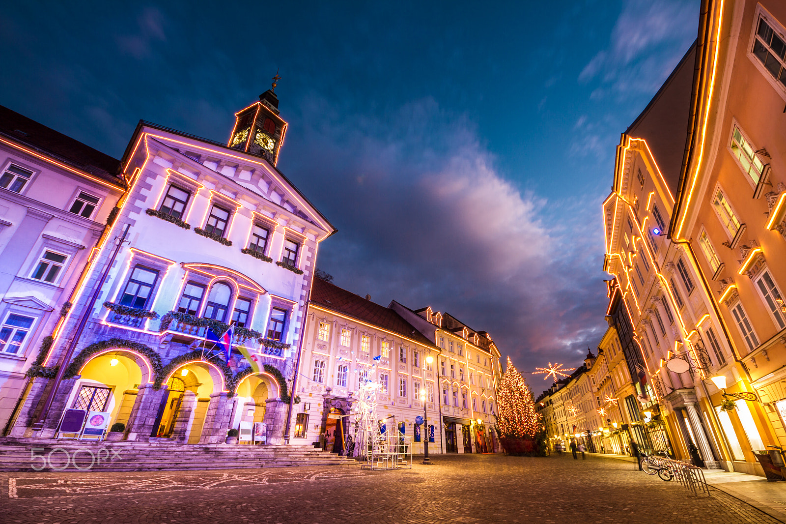 Sigma 8-16mm F4.5-5.6 DC HSM sample photo. Ljubljana's city center, slovenia, europe. photography