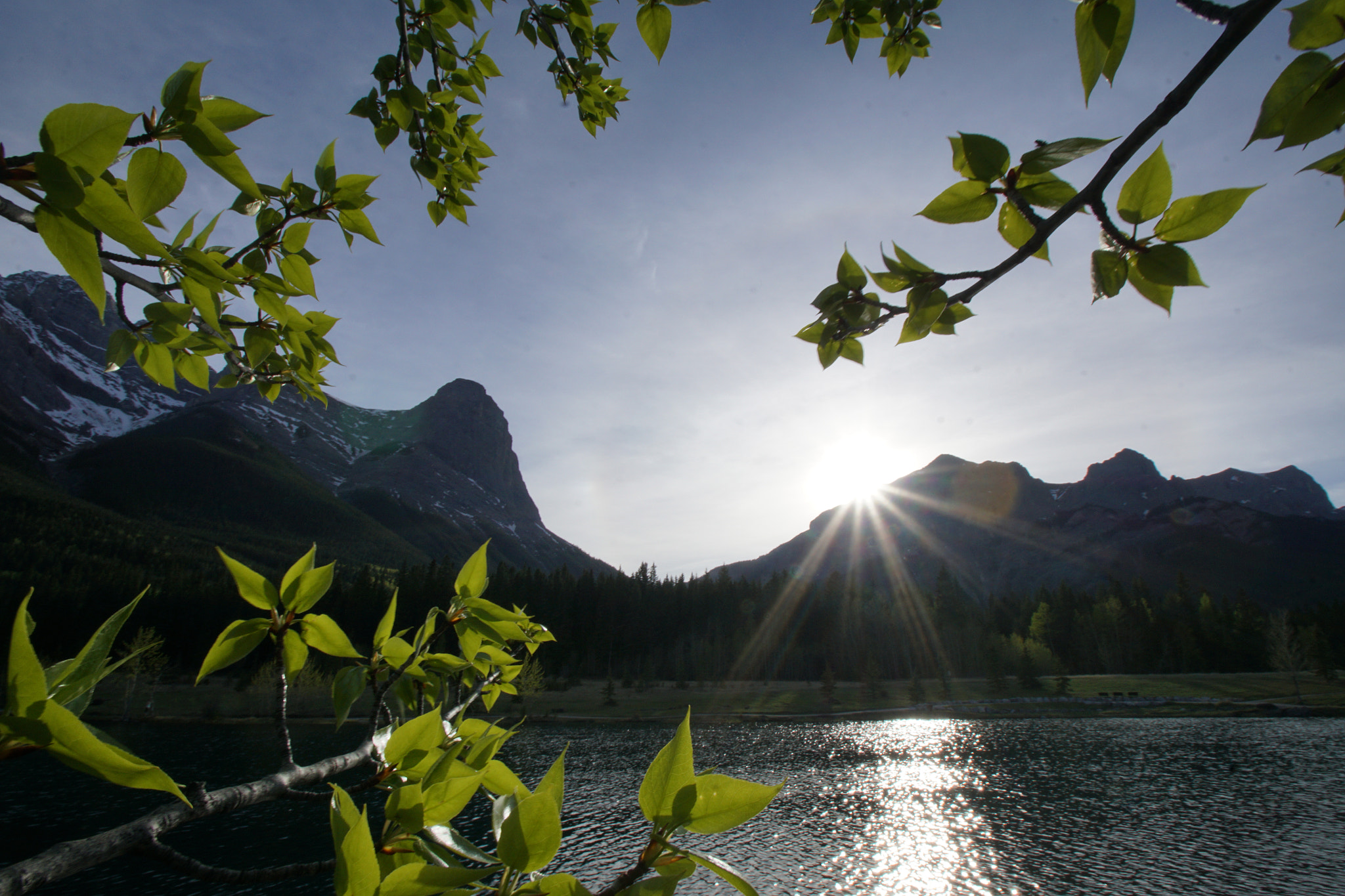 Sony ILCA-77M2 + DT 10-24mm F3.5-4.5 SAM sample photo. Quarry lake sunset photography