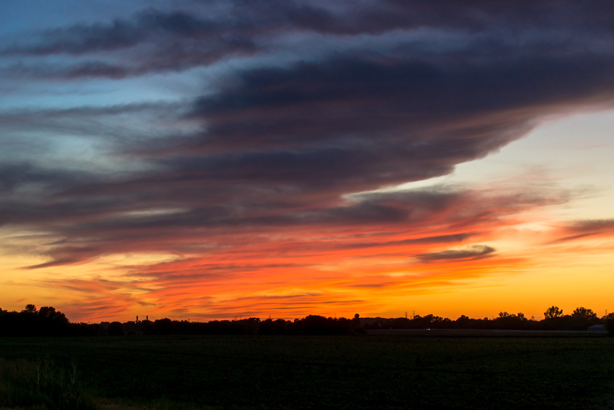 DT 18-300mm F3.5-6.3 sample photo. First summer sunset photography