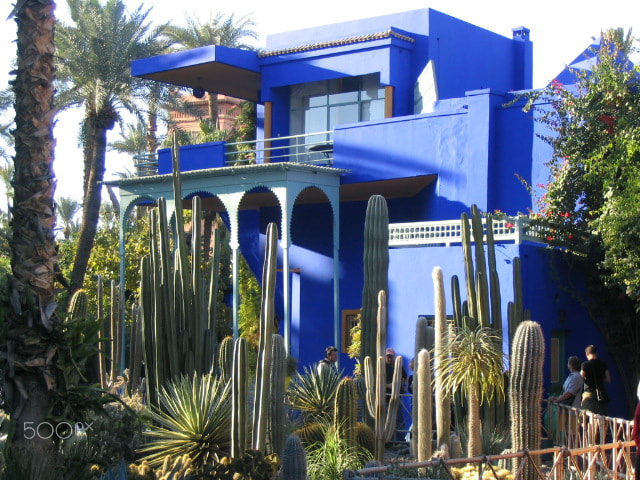 Canon POWERSHOT A70 sample photo. Villa majorelle photography