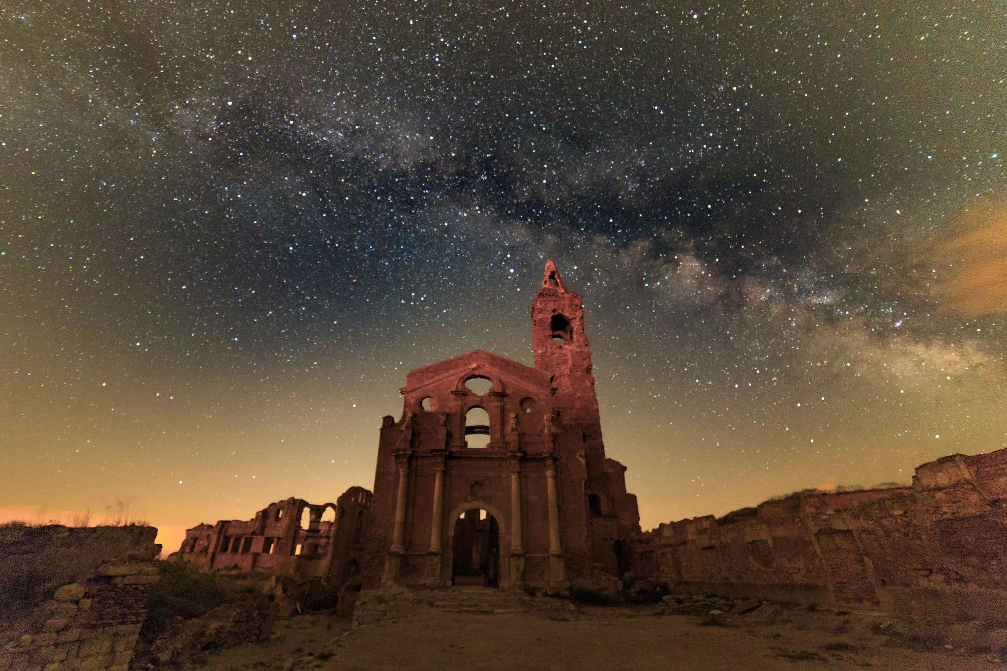 Canon EF 28-80mm f/3.5-5.6 sample photo. San martin, belchite photography