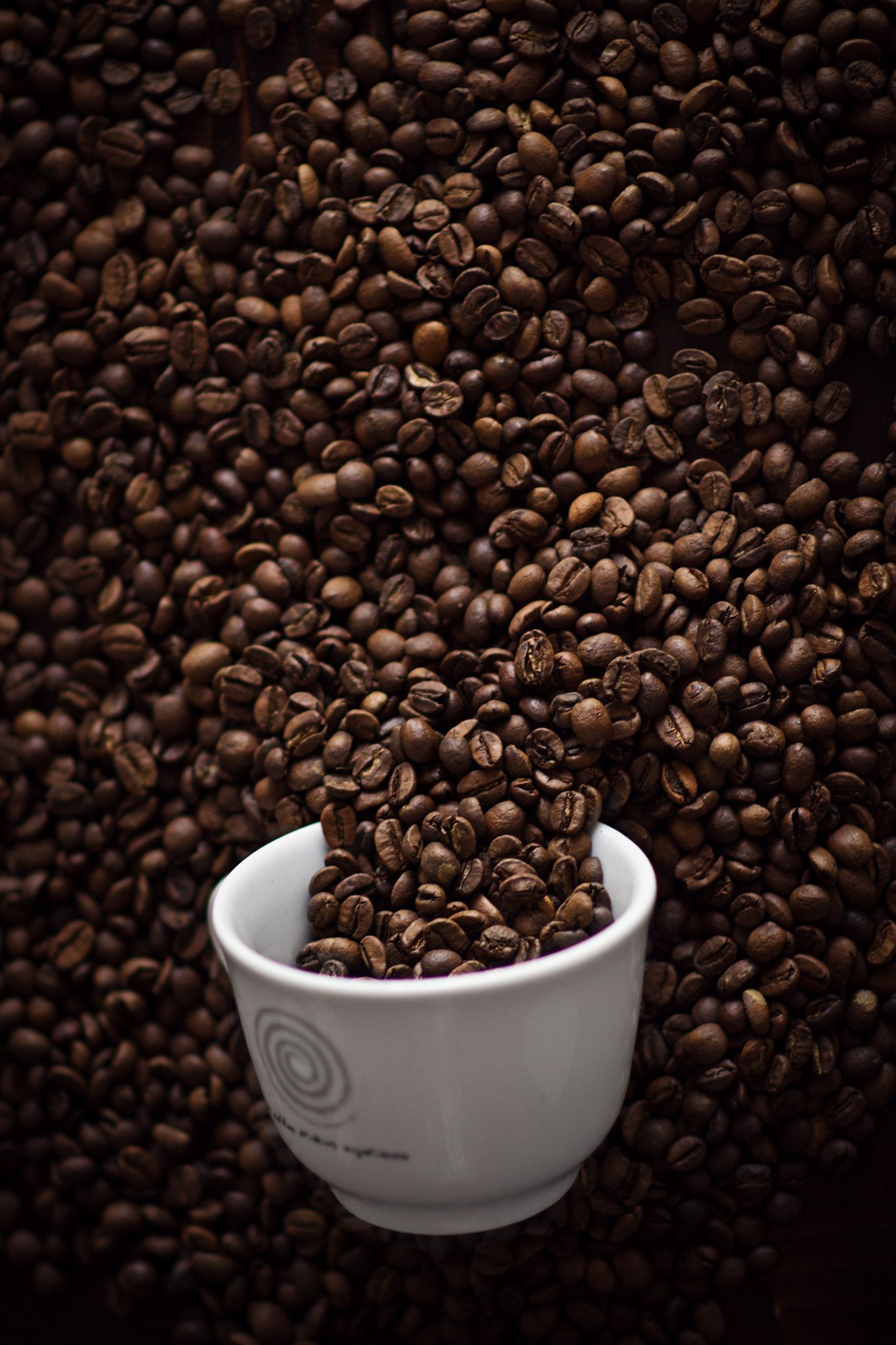 Nikon D3100 + Nikon AF-S Nikkor 85mm F1.8G sample photo. Coffee photography