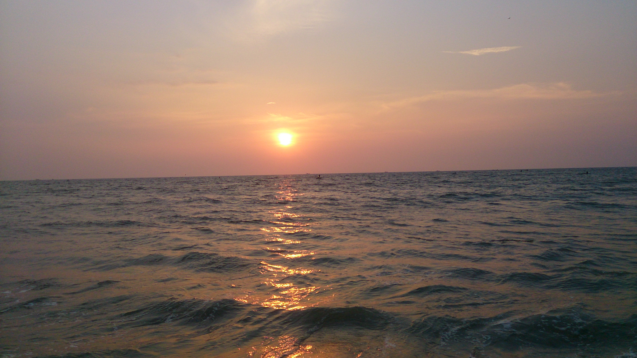 Sony Xperia ZR sample photo. Sunset at the beach photography