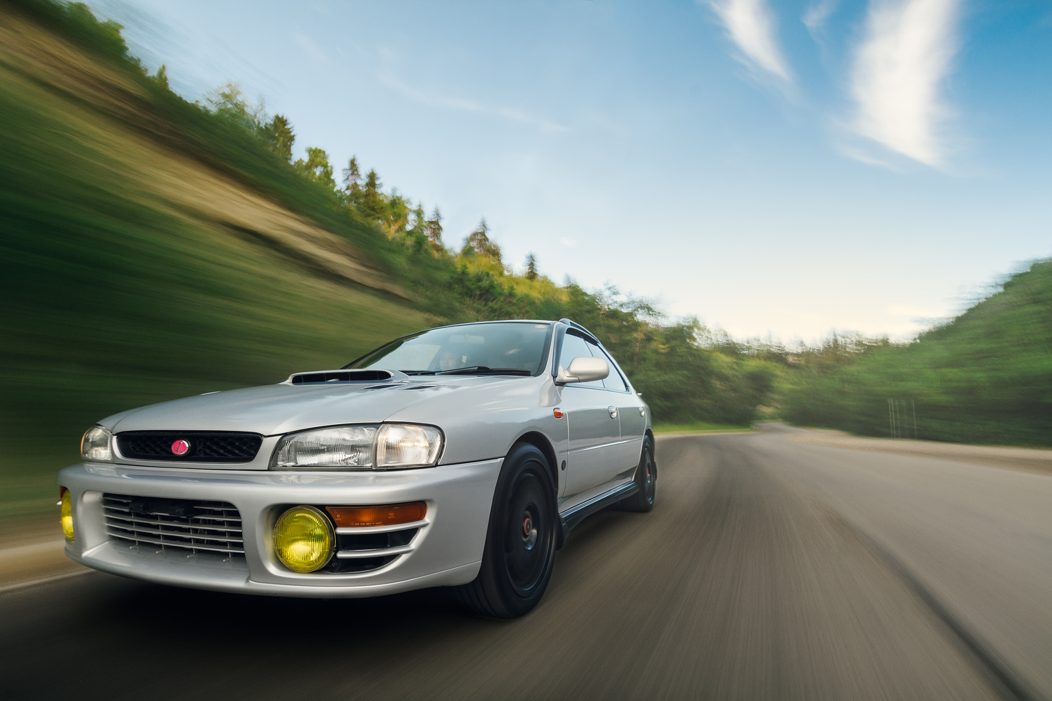 Sigma 10-20mm F3.5 EX DC HSM sample photo. 1997 subaru wrx sti photography