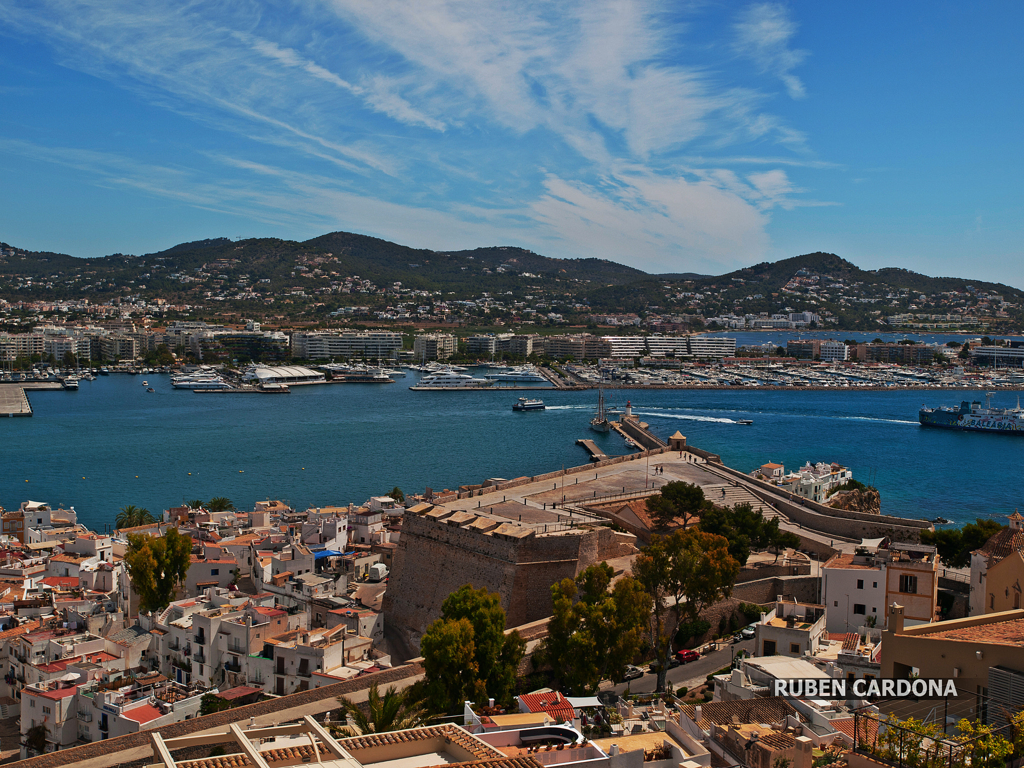 Olympus E-30 + Olympus Zuiko Digital ED 12-60mm F2.8-4.0 SWD sample photo. Ibiza city. photography