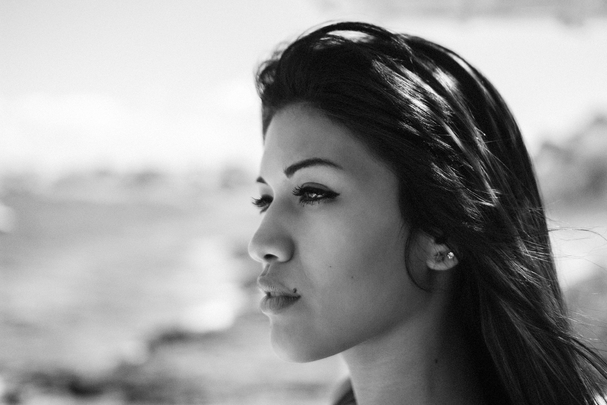 Canon EOS 60D + Sigma 30mm f/1.4 DC HSM sample photo. Karolina,summer wind photography