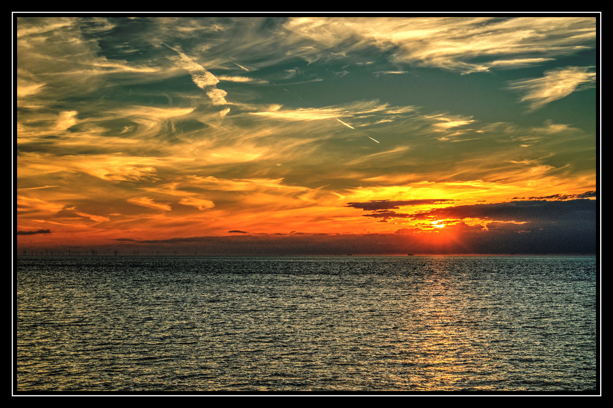 Tamron 24-135mm F3.5-5.6 sample photo. Sunset from margate photography