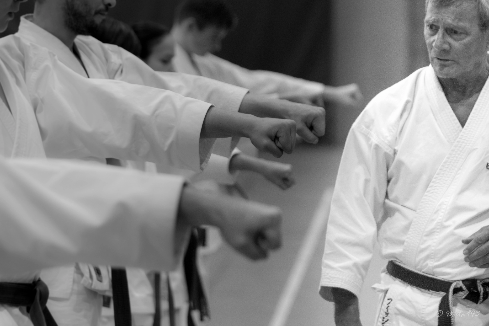 EF75-300mm f/4-5.6 sample photo. Karate photography