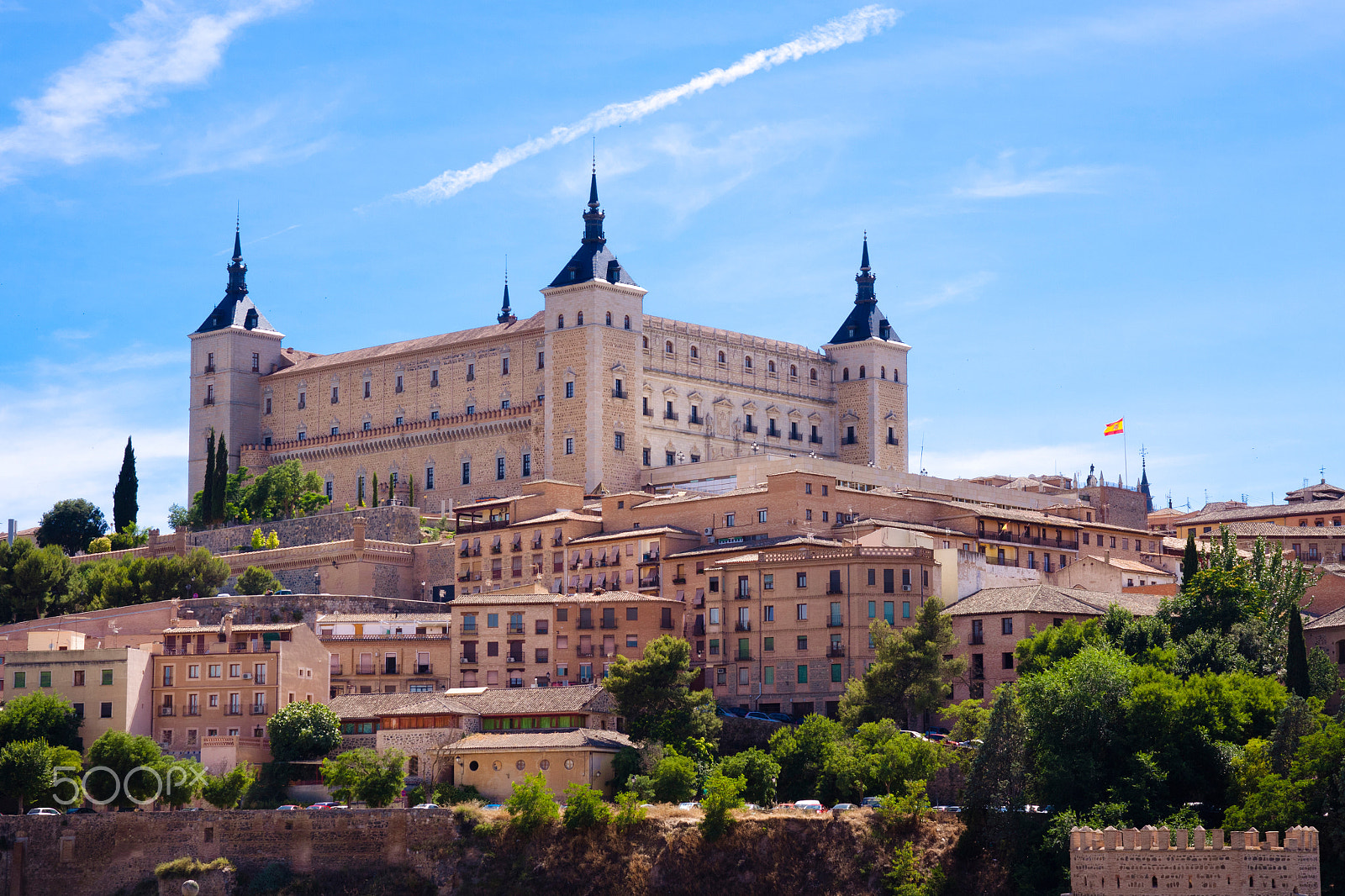 Canon EOS 50D + Sigma 18-50mm f/2.8 Macro sample photo. Alcazar of toledo photography