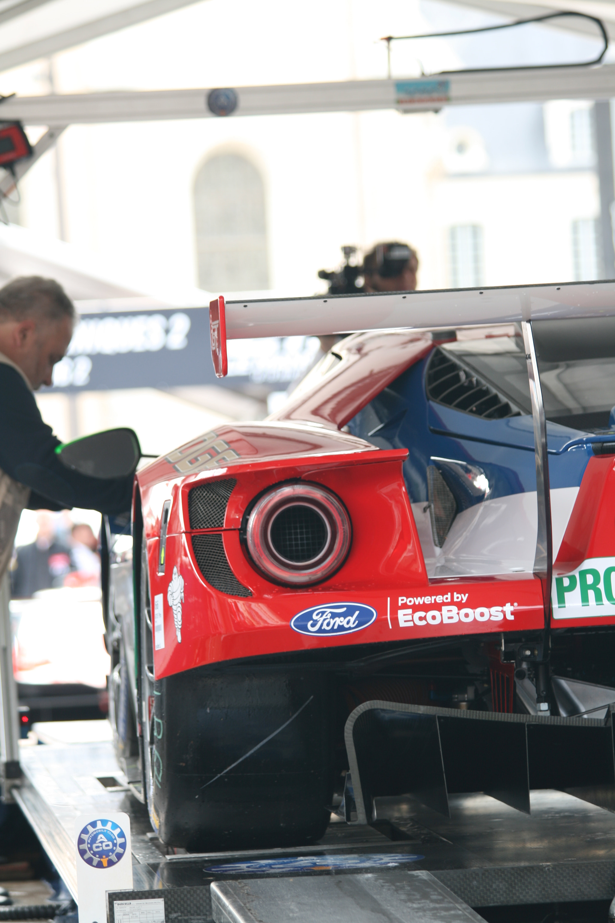 Canon EF 70-300mm F4-5.6 IS USM sample photo. Le mans 2016 ford gt photography