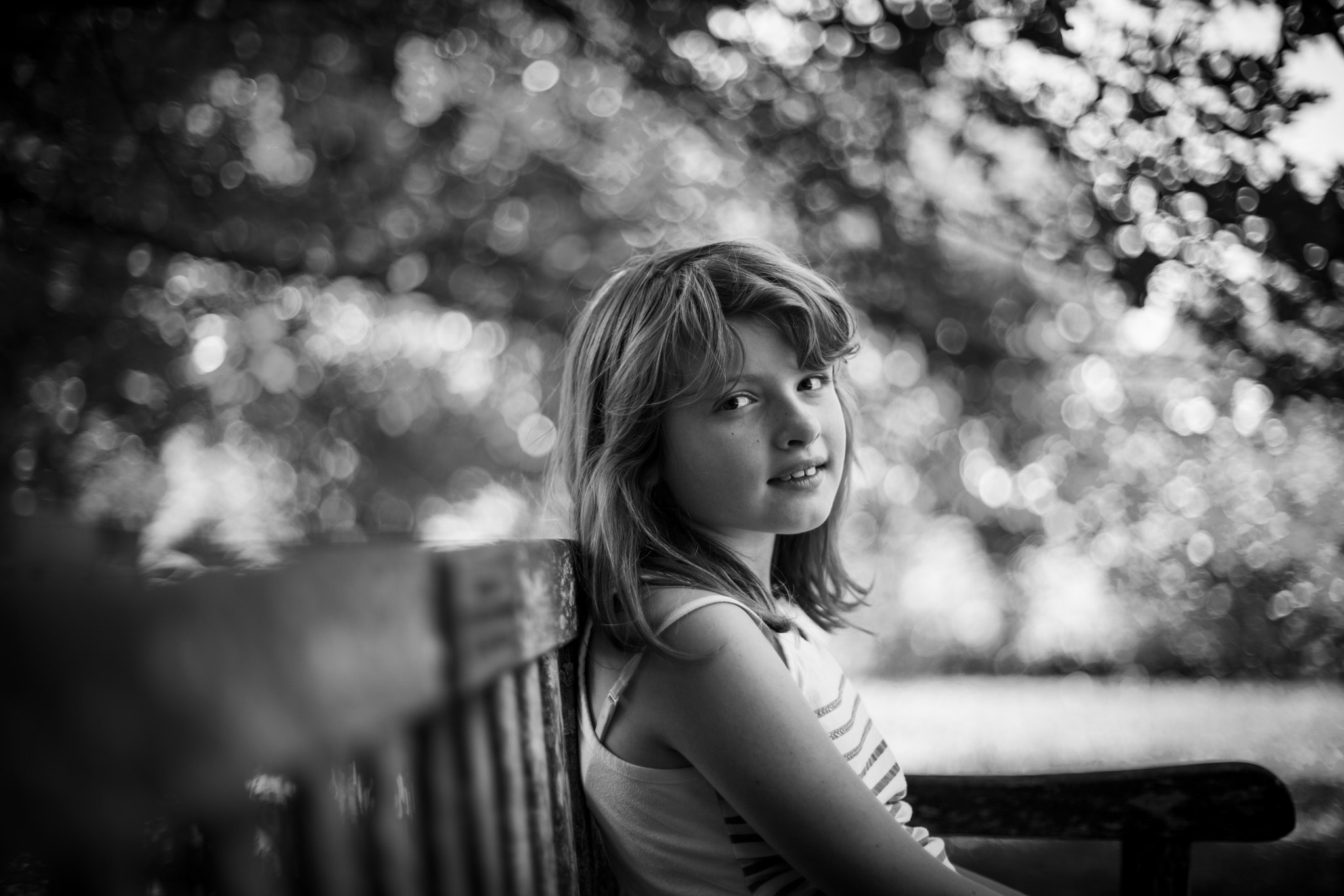 Canon EF 50mm F1.4 USM sample photo. Emery at the arboretum photography