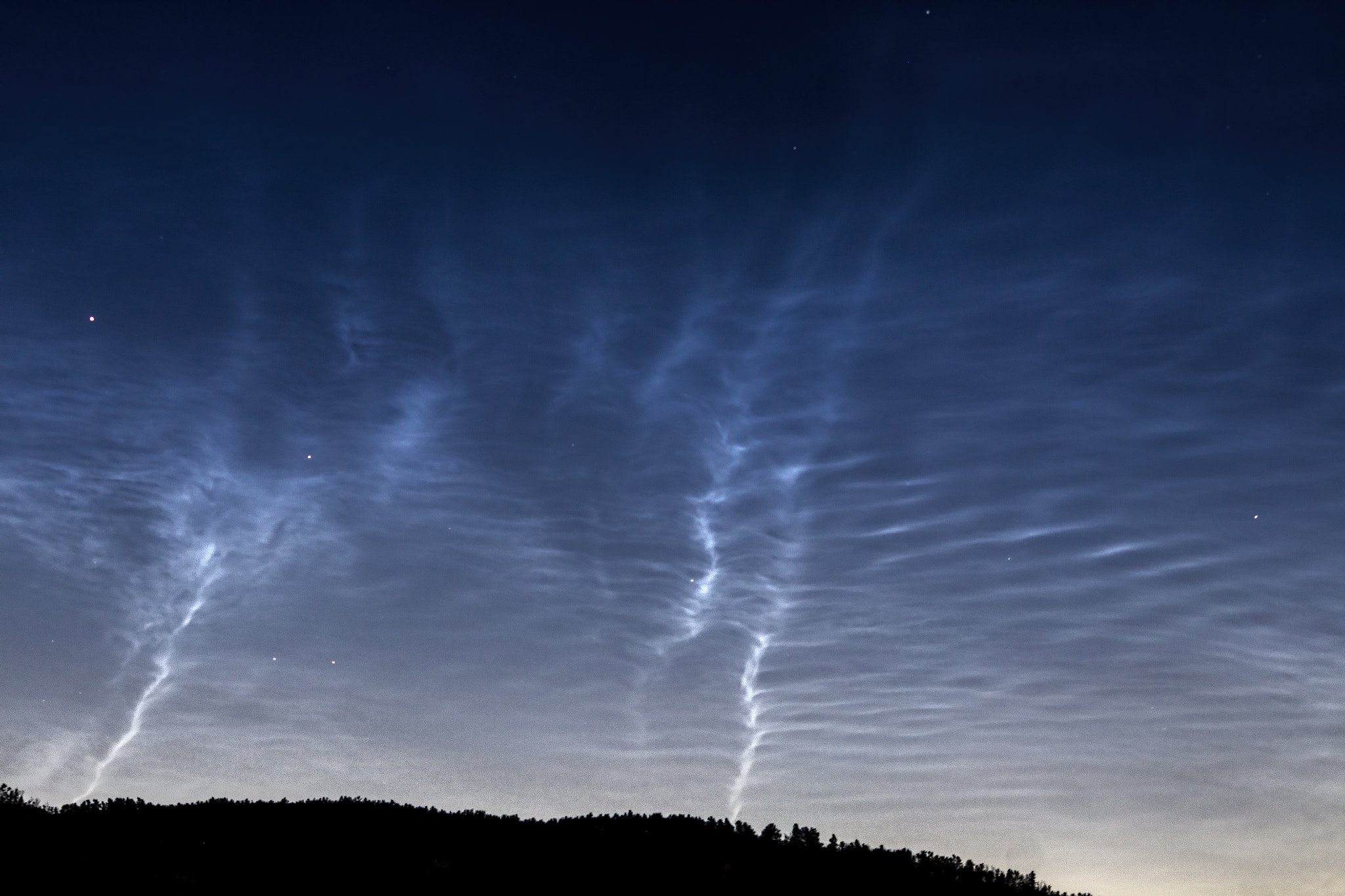 Sigma 70-300mm F4-5.6 APO DG Macro sample photo. Noctilucent beauty photography