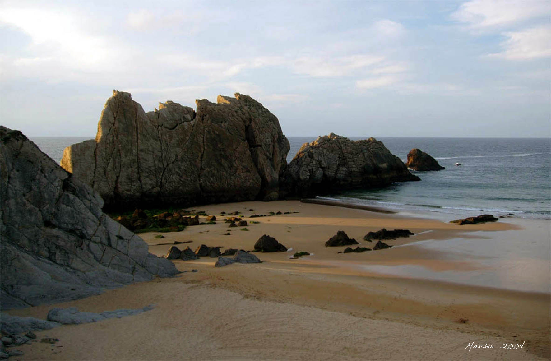 Olympus C-5000Z sample photo. Playa de la arnia, pielagos, cantabria, españa / spain photography