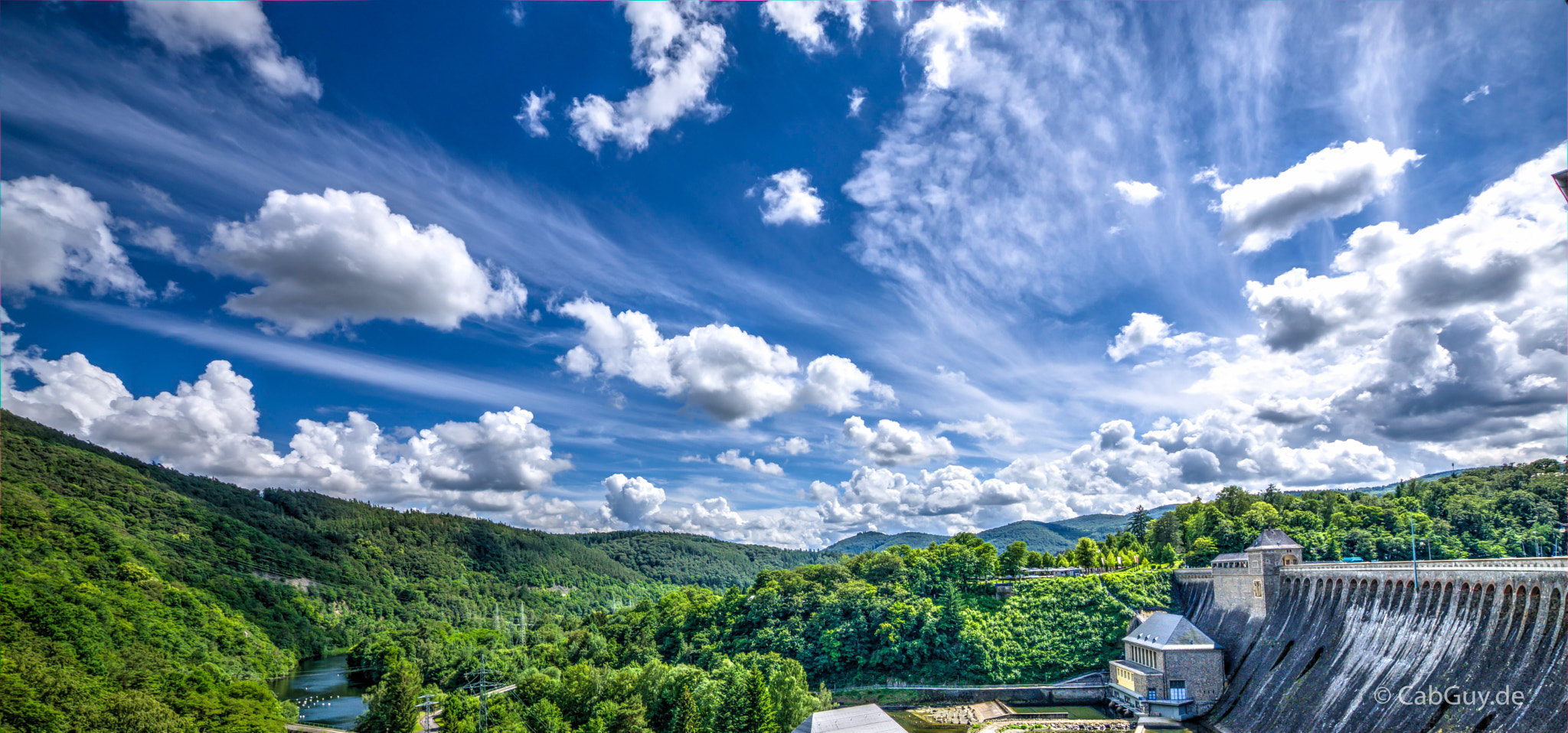 Sony ILCA-77M2 + Sigma 10-20mm F3.5 EX DC HSM sample photo. Edersee dam photography