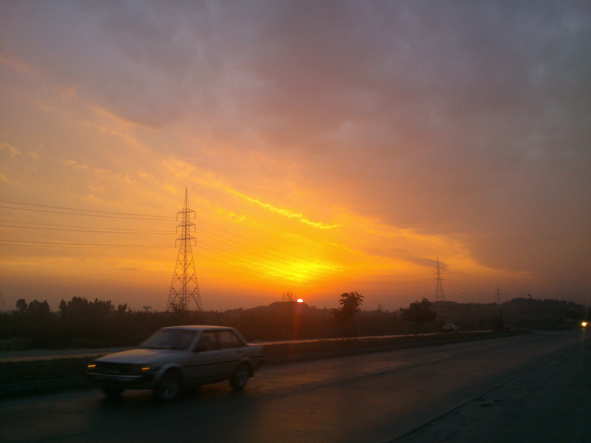 Sony Xperia P sample photo. Spectacular sunrise photography