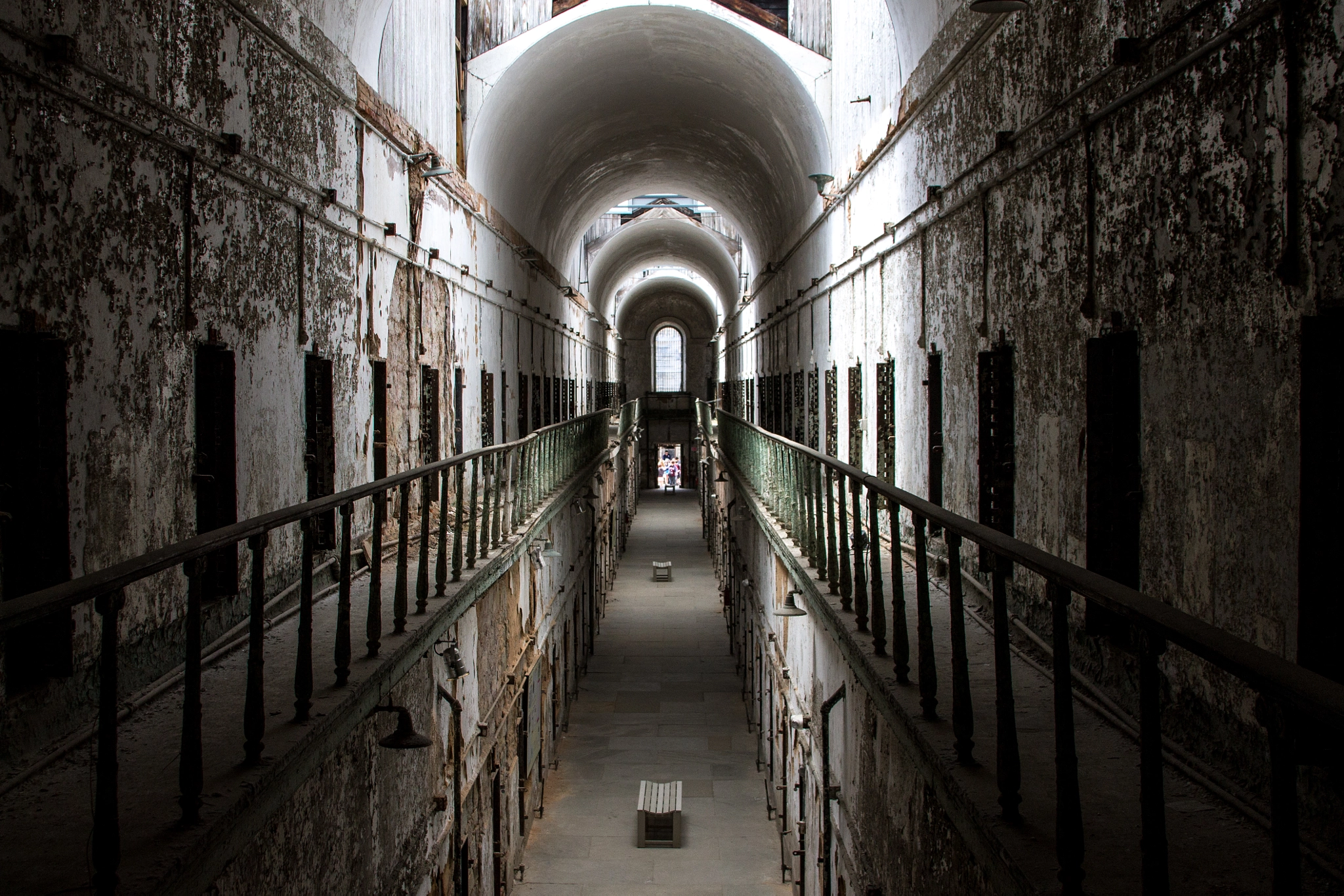 Canon EF 28-135mm F3.5-5.6 IS USM sample photo. Eastern state penitentiary photography