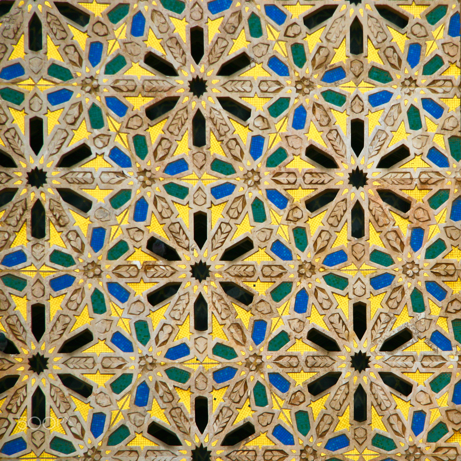 Canon EOS 400D (EOS Digital Rebel XTi / EOS Kiss Digital X) sample photo. Arabic mosaic detail photography