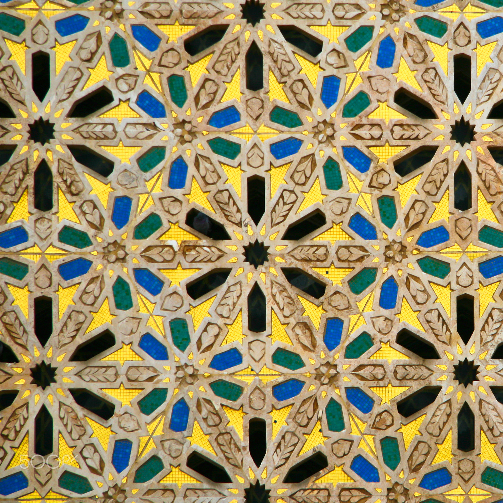 Canon EOS 400D (EOS Digital Rebel XTi / EOS Kiss Digital X) sample photo. Arabic mosaic detail photography