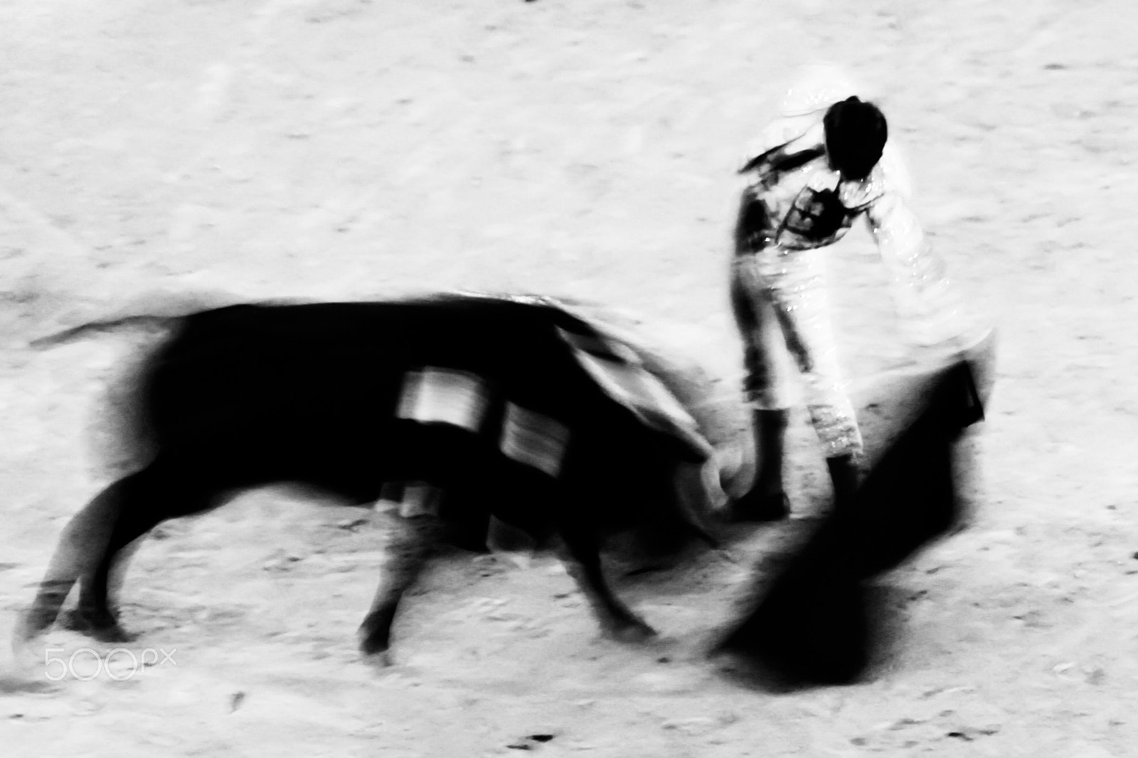 Canon EF 70-210mm f/3.5-4.5 USM sample photo. Bullfighting photography